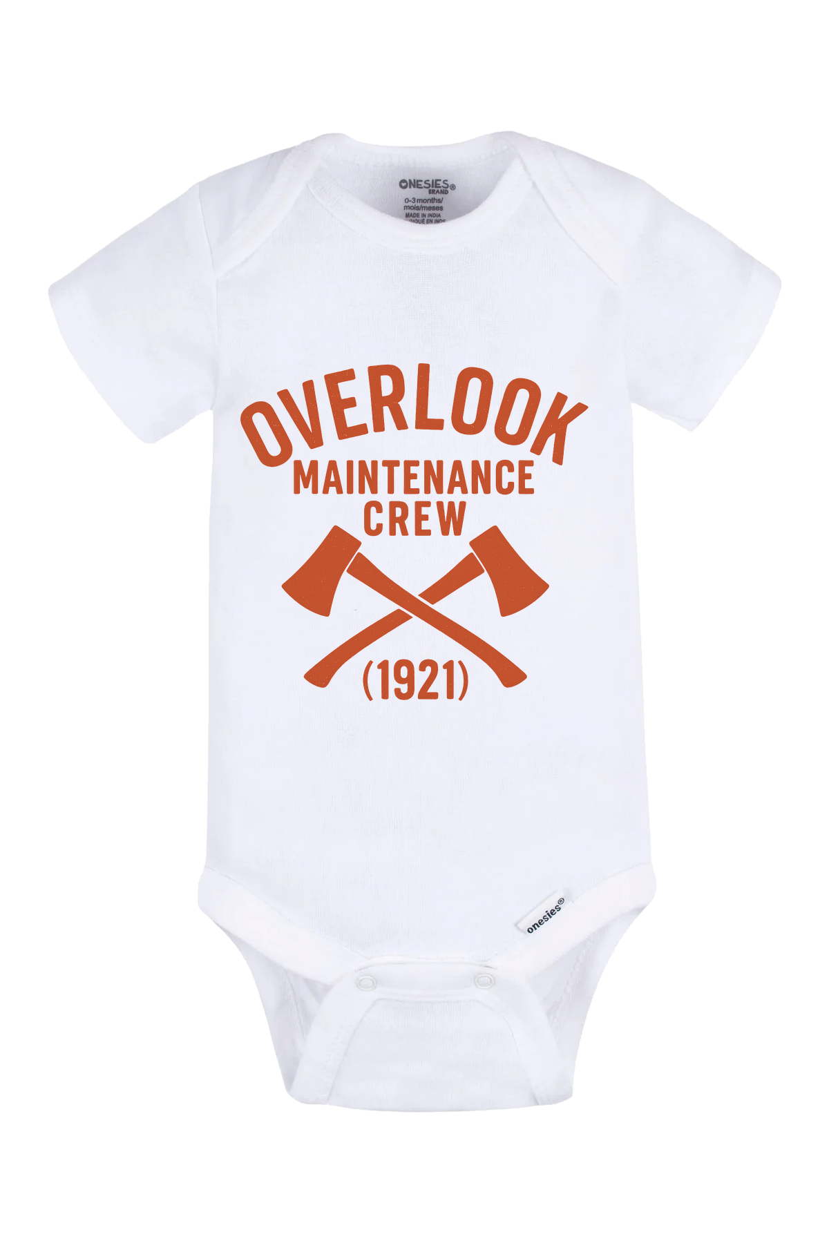 Overlook Maintenance Onesie - white