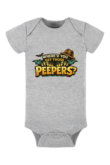 Peepers Onesie - gray