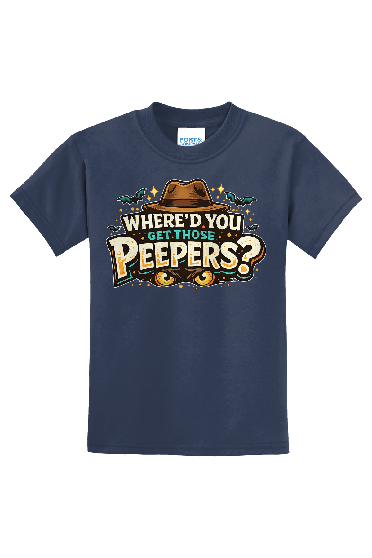 Peepers T-Shirt - navy blue