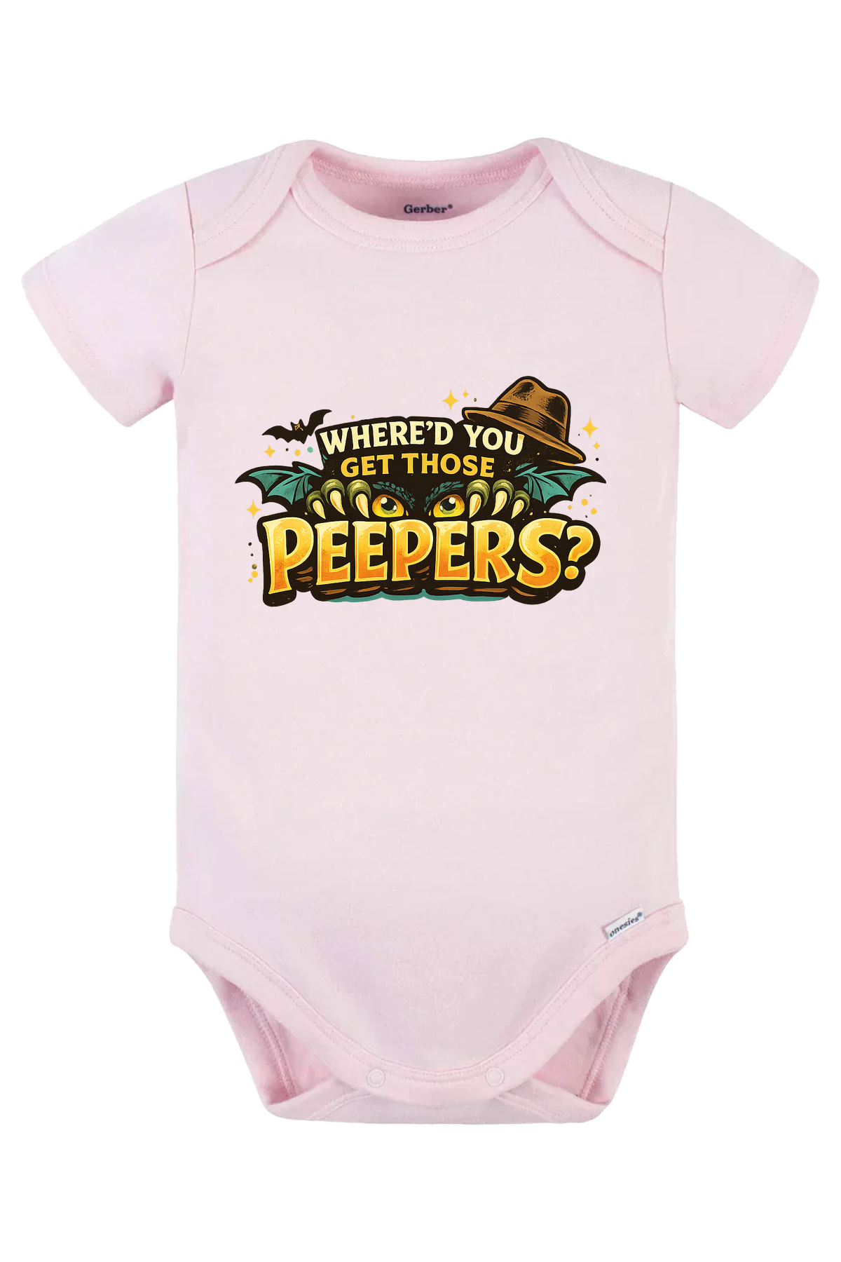 Peepers Onesie - pink