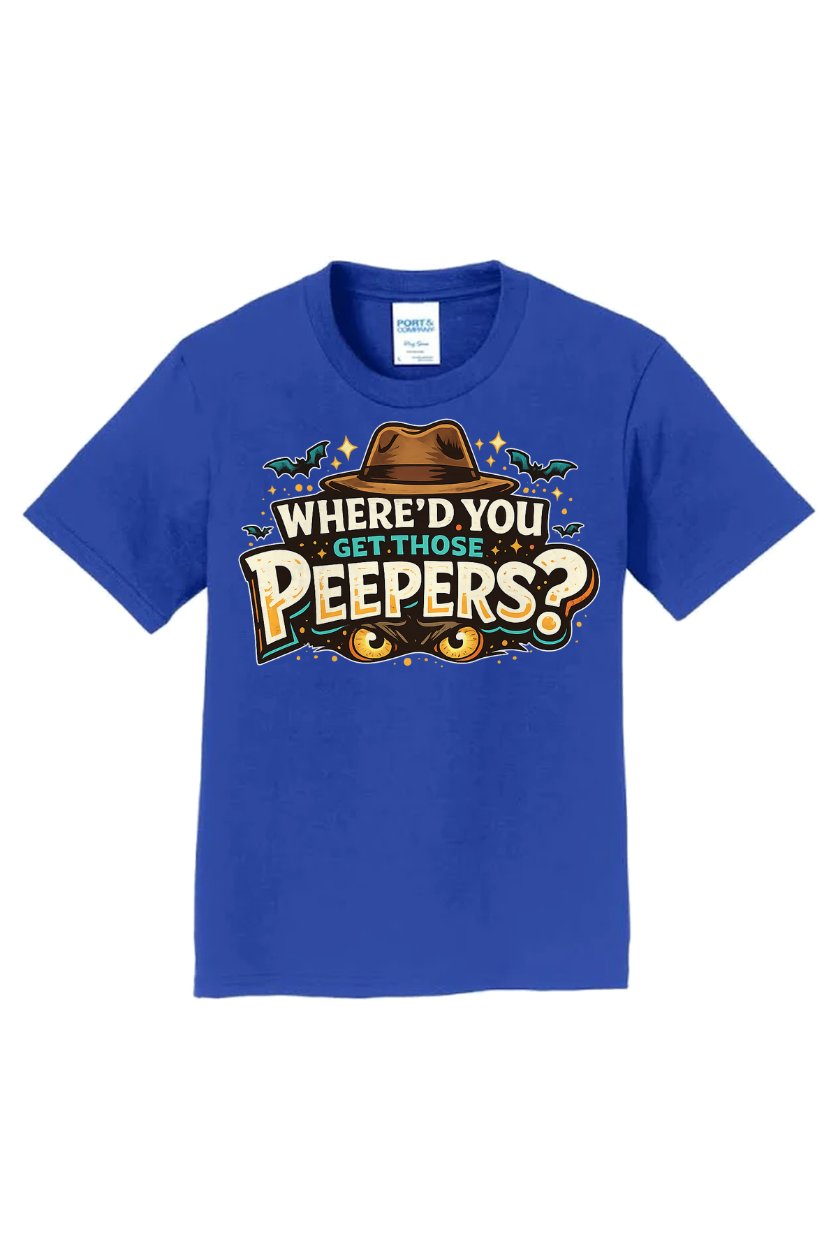 Peepers T-Shirt - royal blue