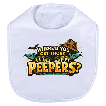Peepers Bib - white