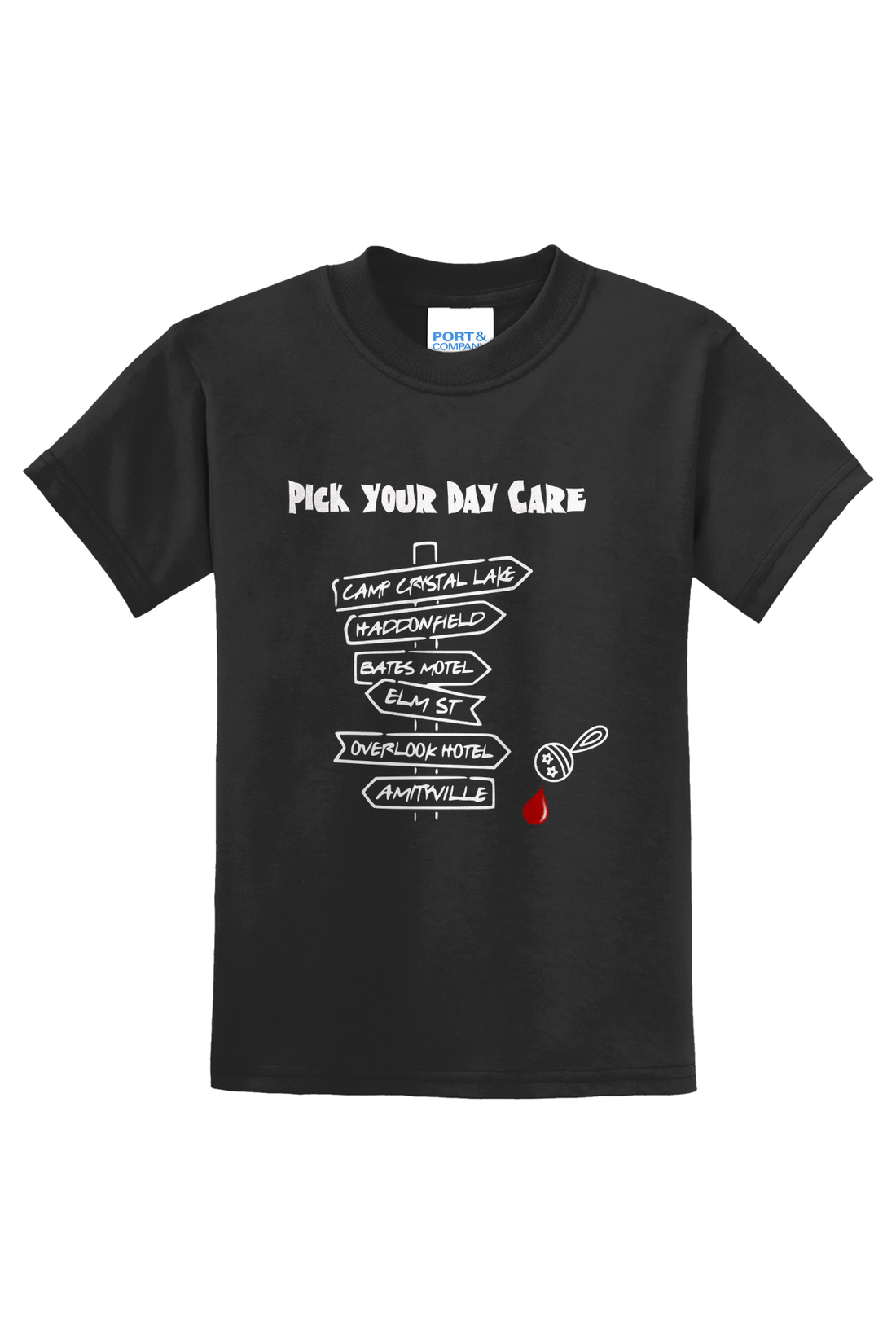 Pick Your Daycare T-Shirt - black