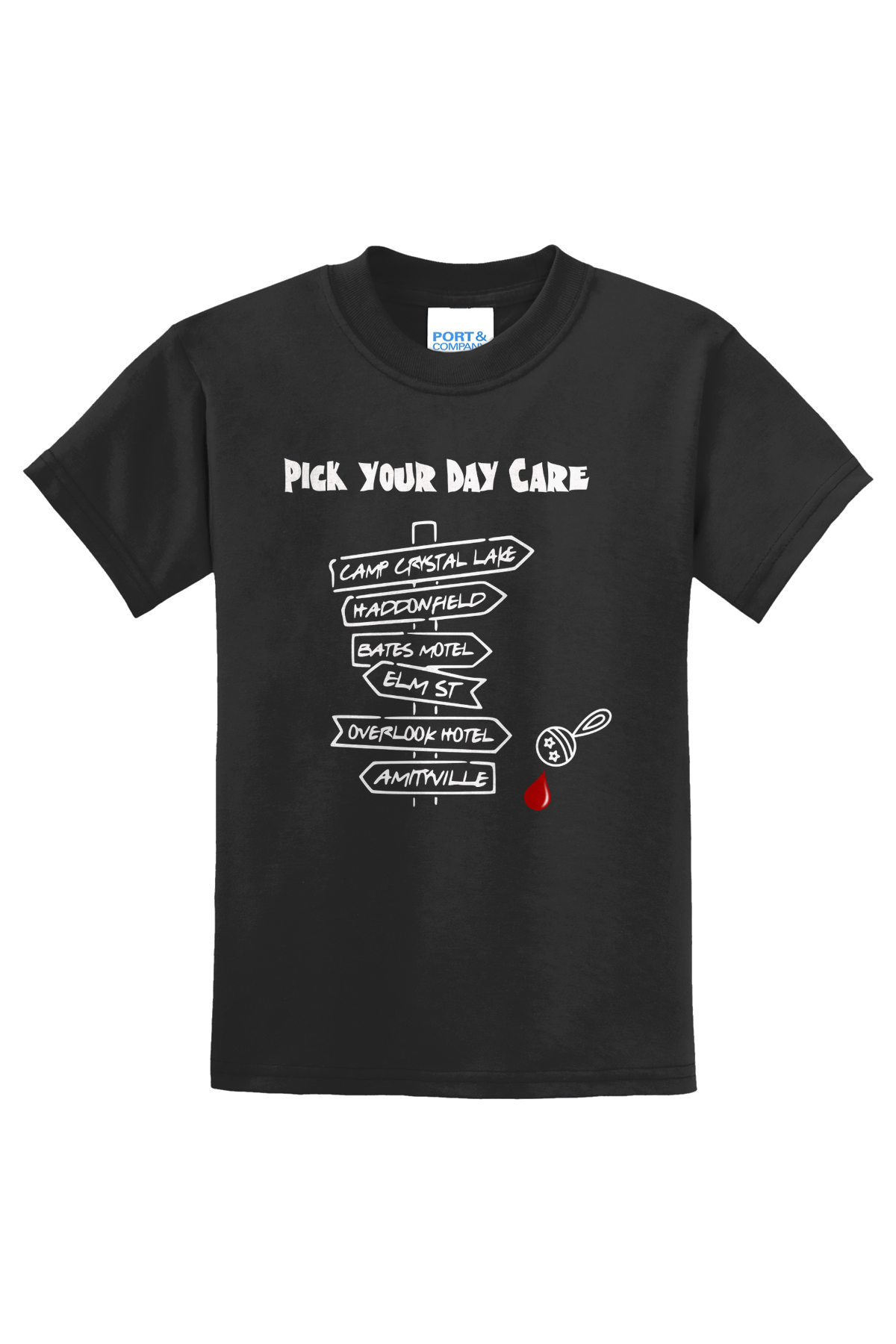 Pick Your Daycare T-Shirt - black