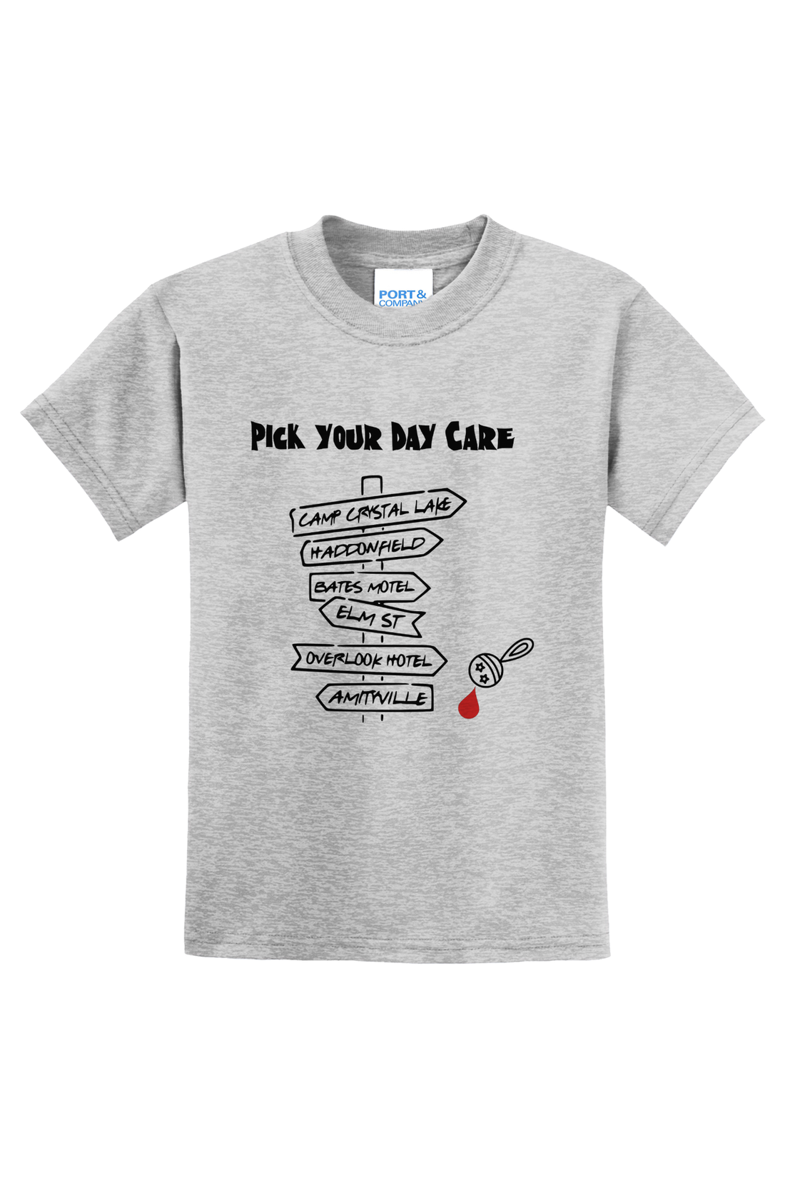 Pick Your Daycare T-Shirt - black