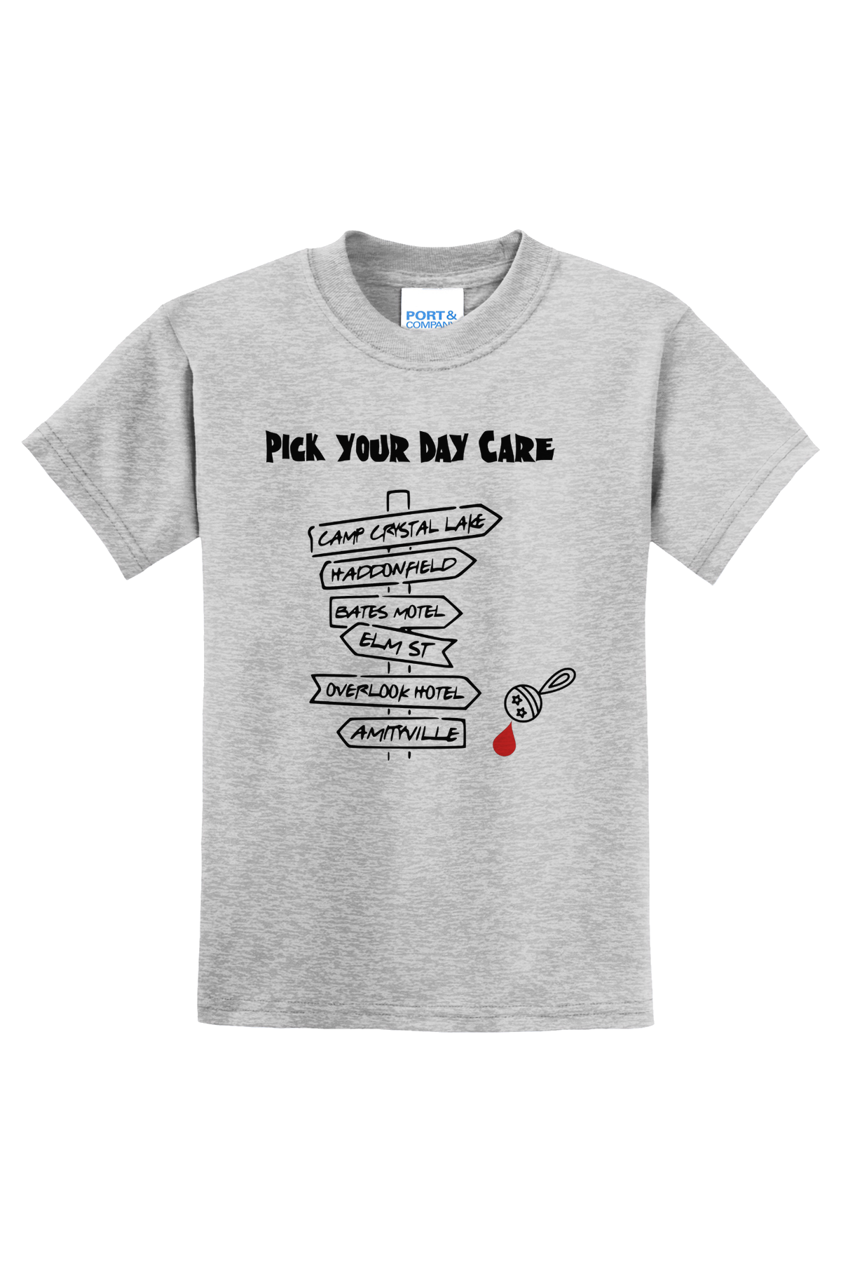 Pick Your Daycare T-Shirt - gray