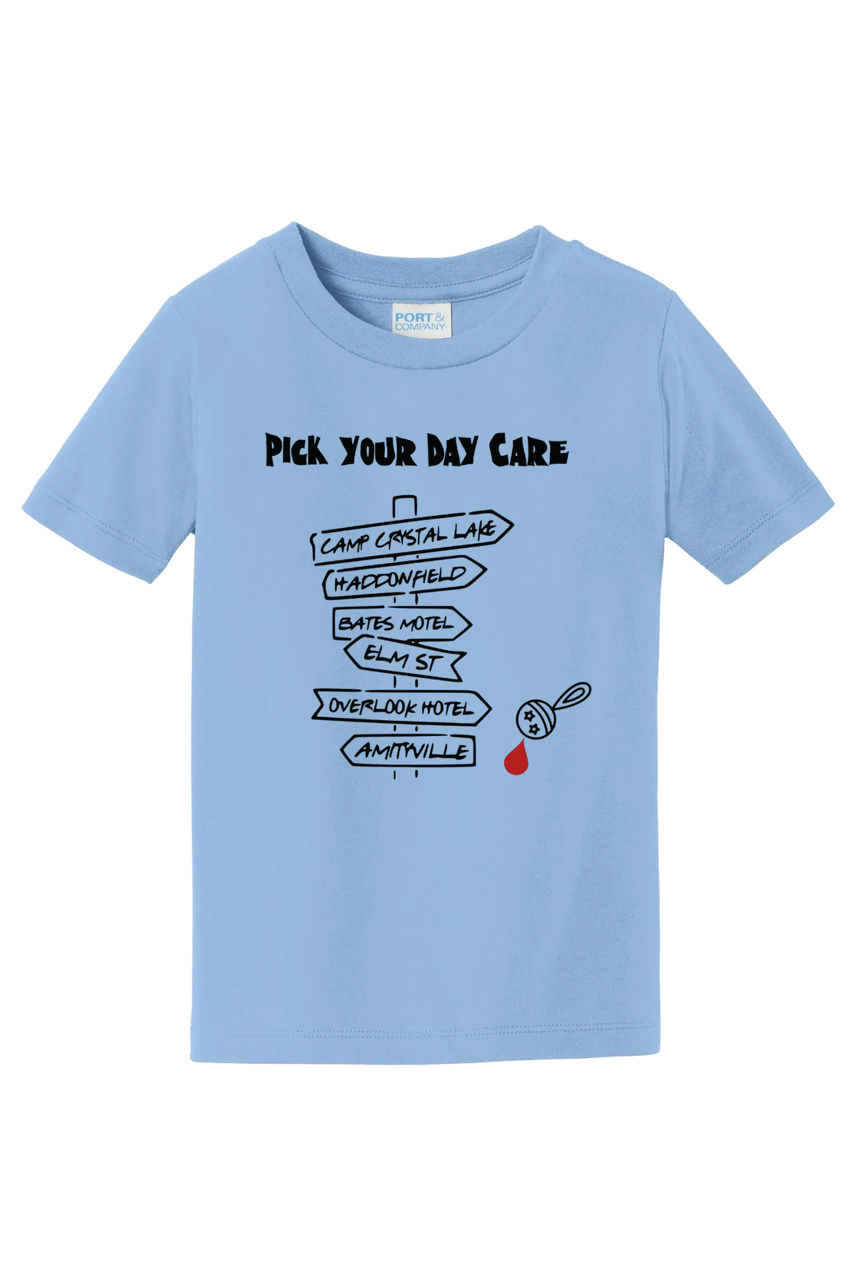 Pick Your Daycare T-Shirt - light blue