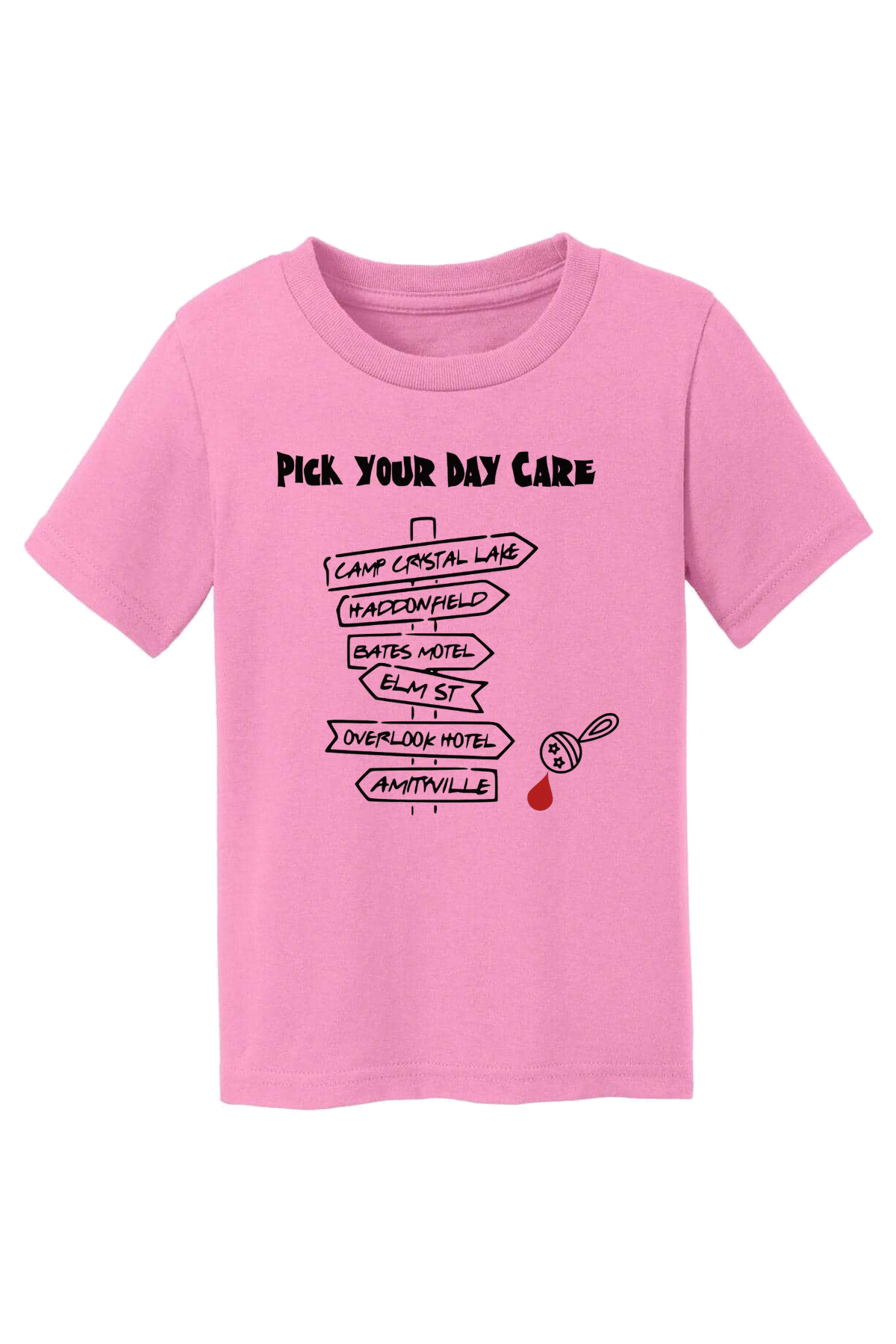Pick Your Daycare T-Shirt - pink