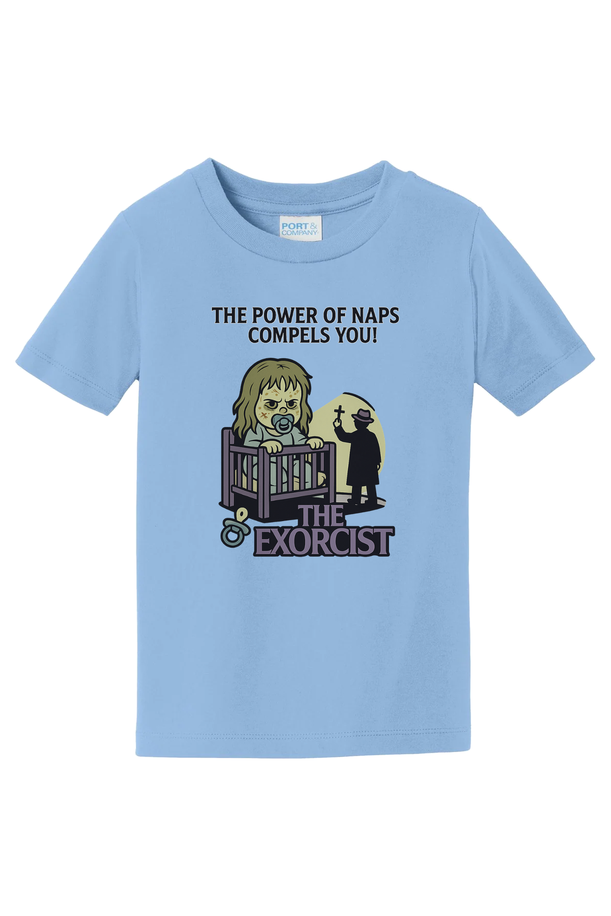 Power of Naps T-Shirt - light blue