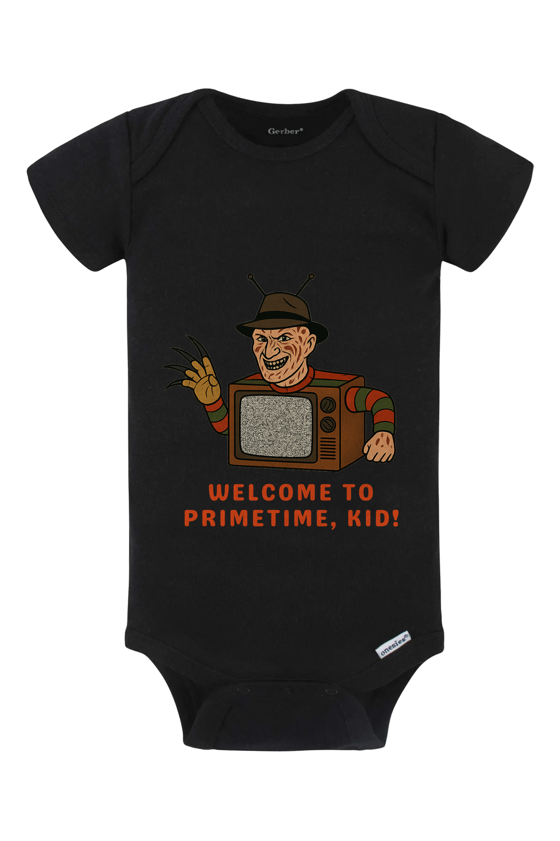 Primetime Kid alt Onesie - pink