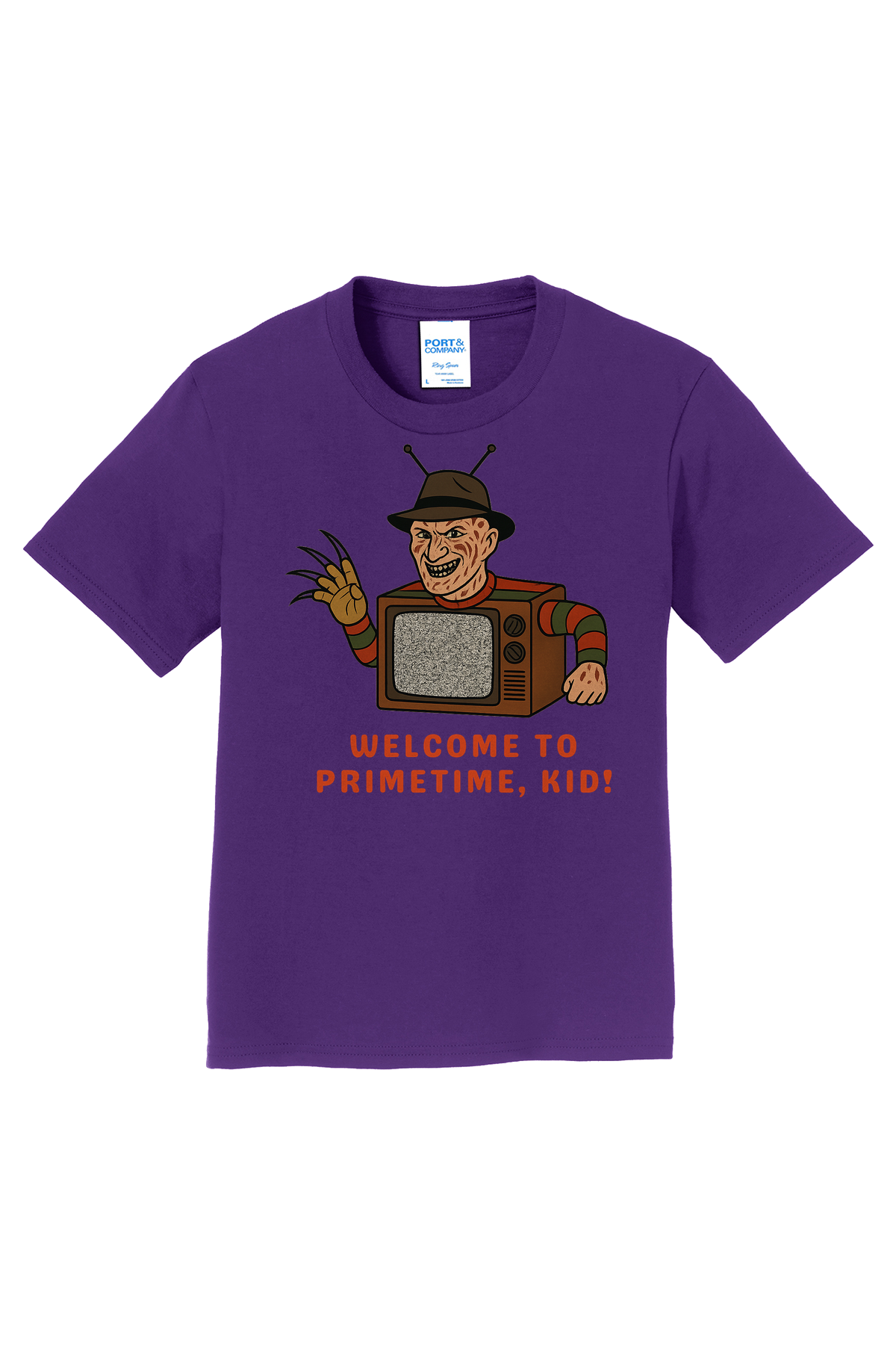 Primetime Kid alt T-Shirt - purple