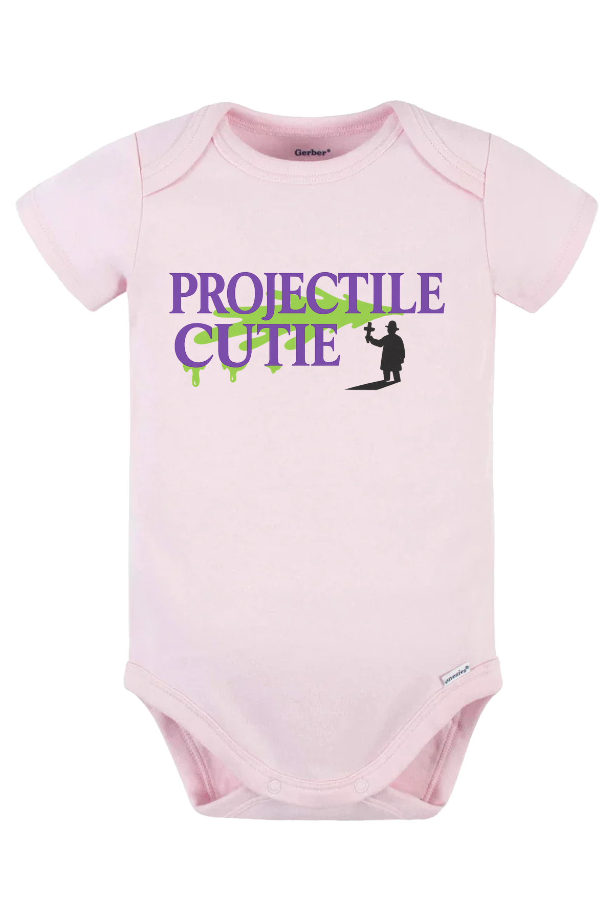 Projectile Cute Priest Onesie - pink