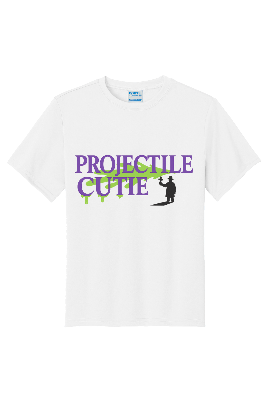 Projectile Cute Priest T-Shirt - black