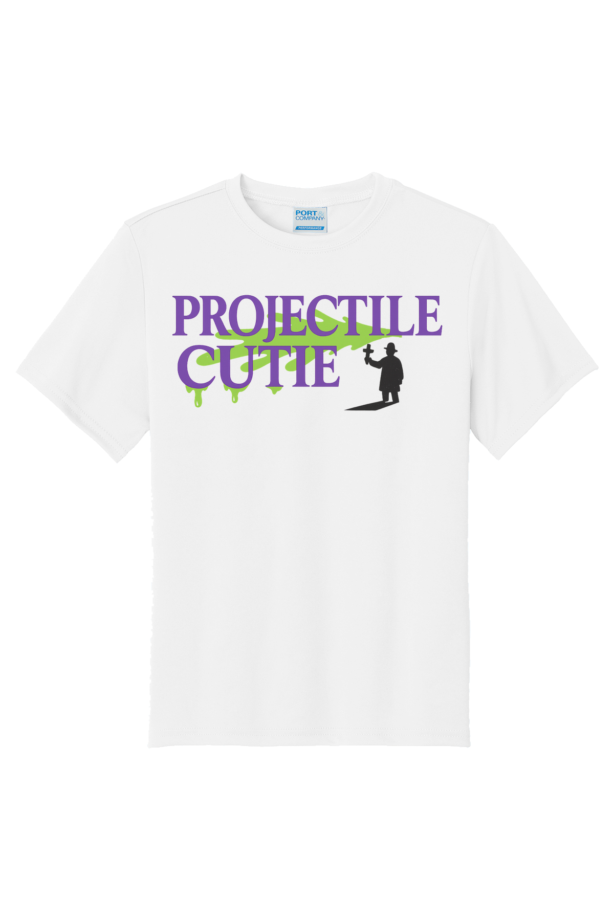 Projectile Cute Priest T-Shirt - white