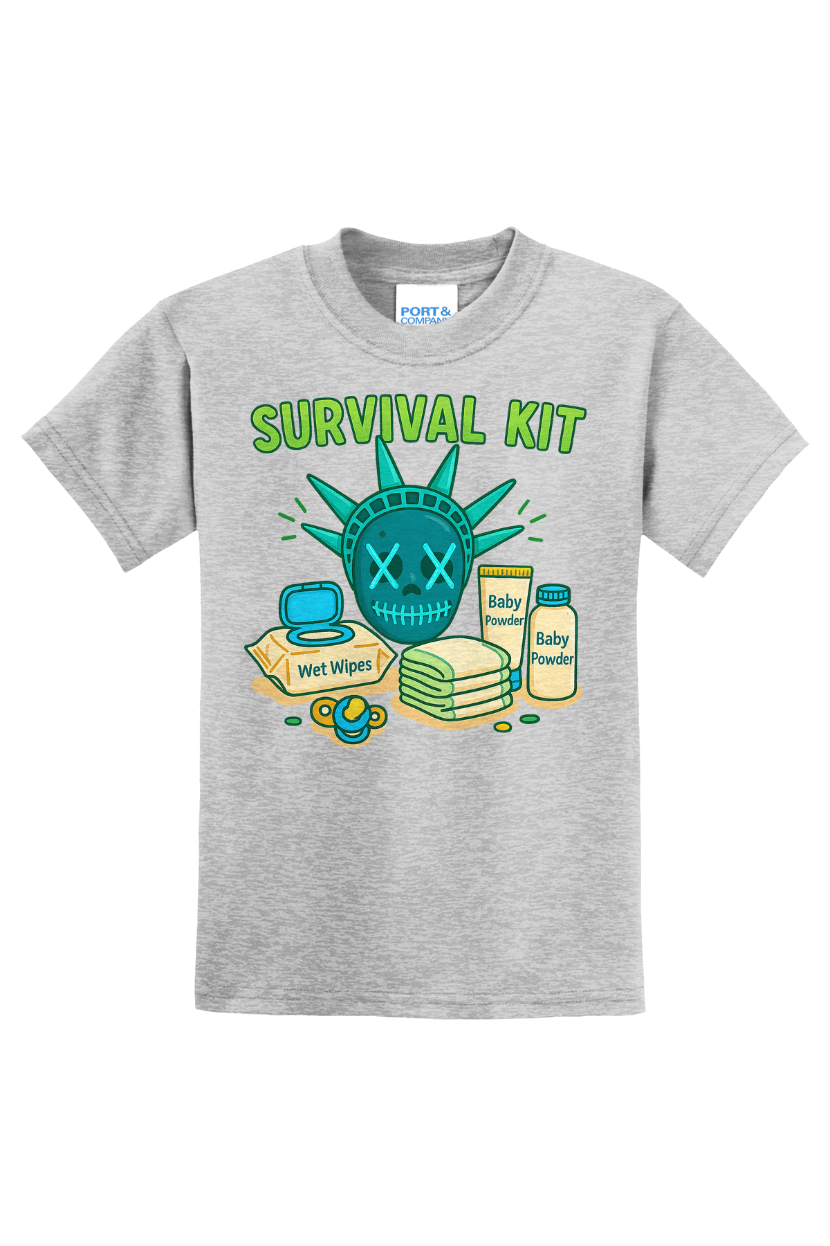 Purge Survival Kit T-Shirt - gray