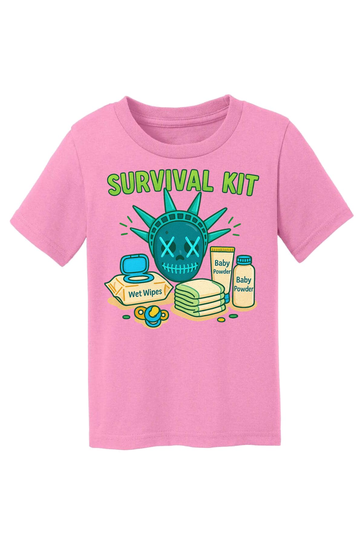 Purge Survival Kit T-Shirt - pink