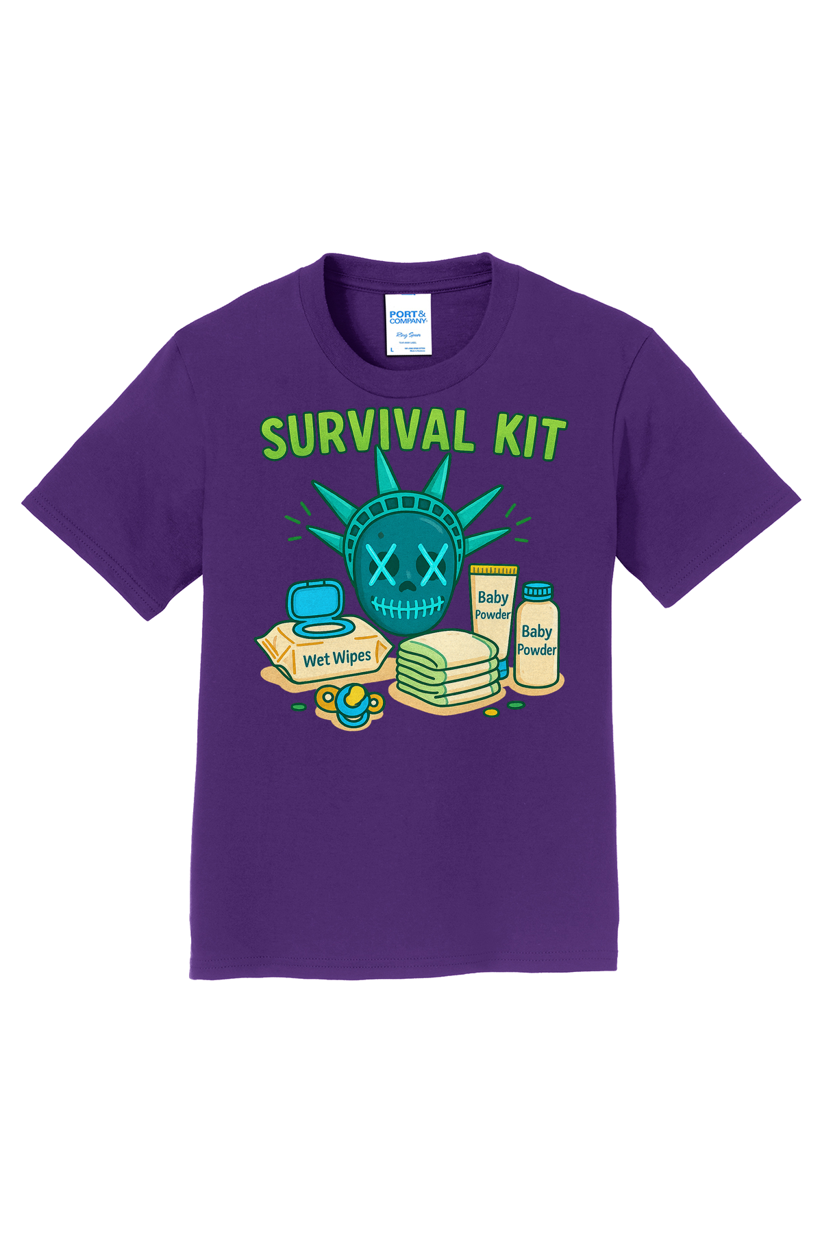 Purge Survival Kit T-Shirt - purple