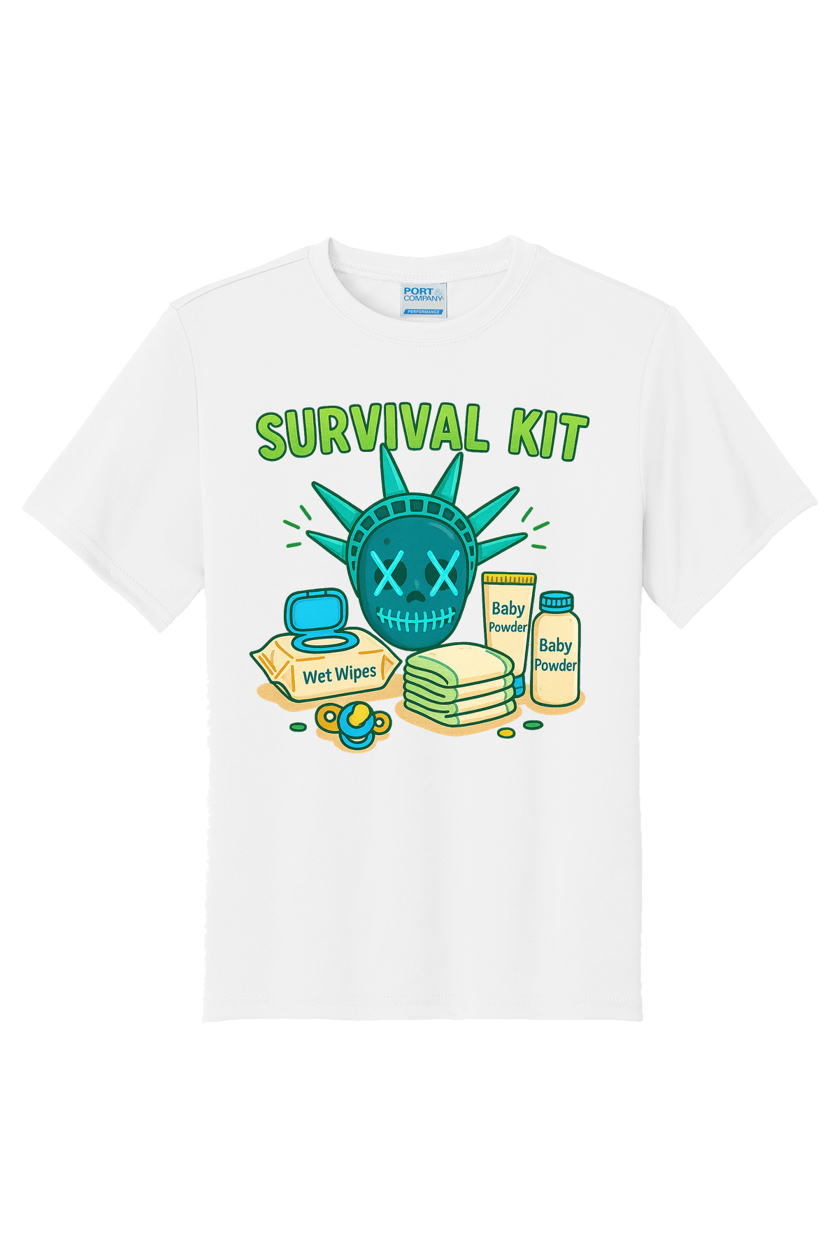 Purge Survival Kit T-Shirt - white