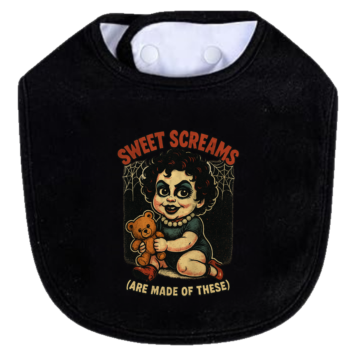 RHPS Sweet Dreams Bib - black