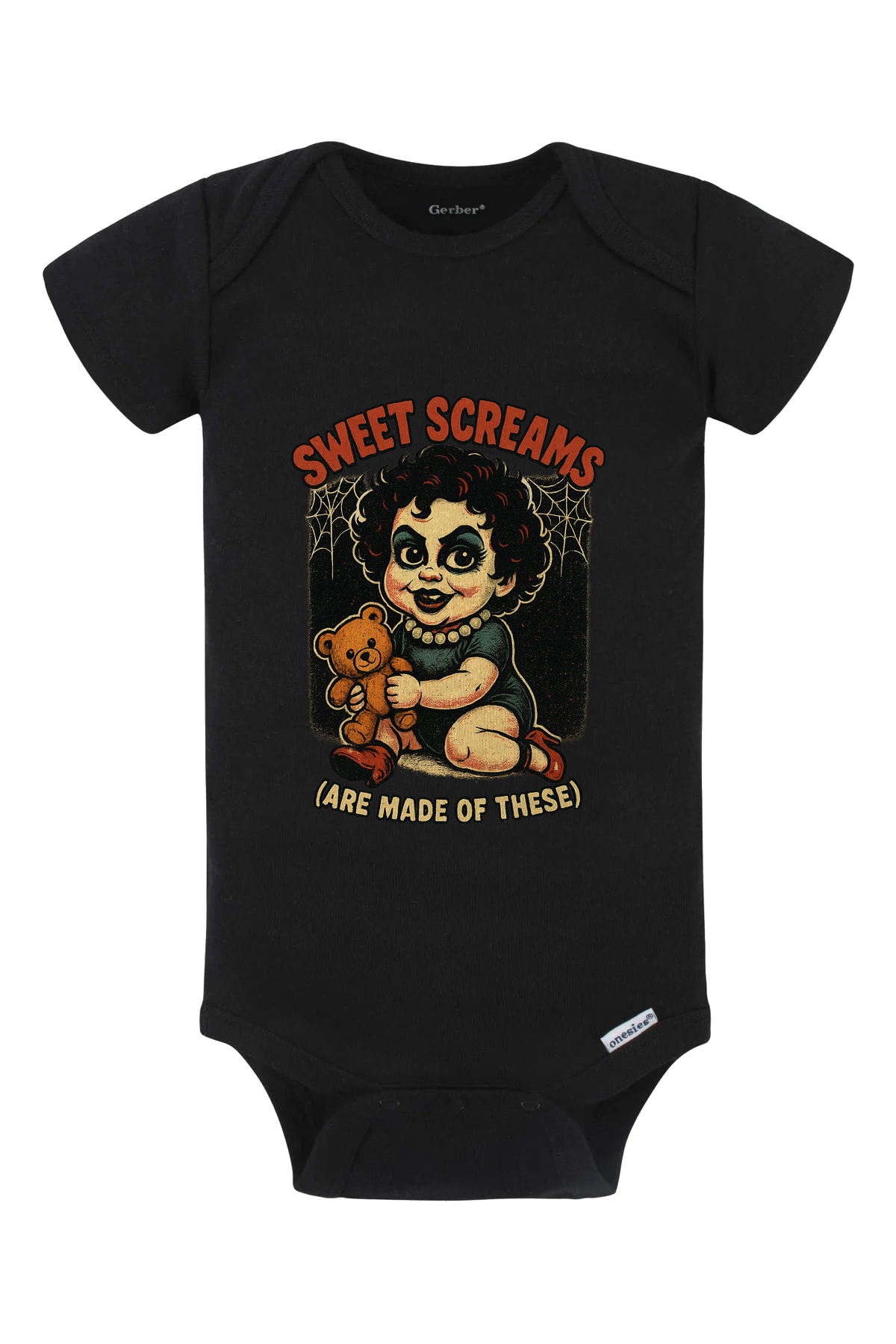 RHPS Sweet Dreams Onesie - black