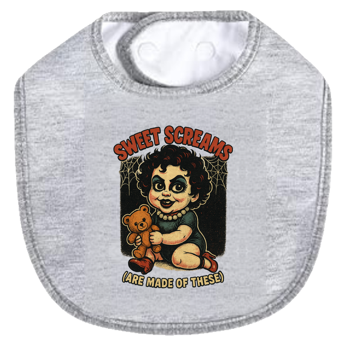 RHPS Sweet Dreams Bib - white