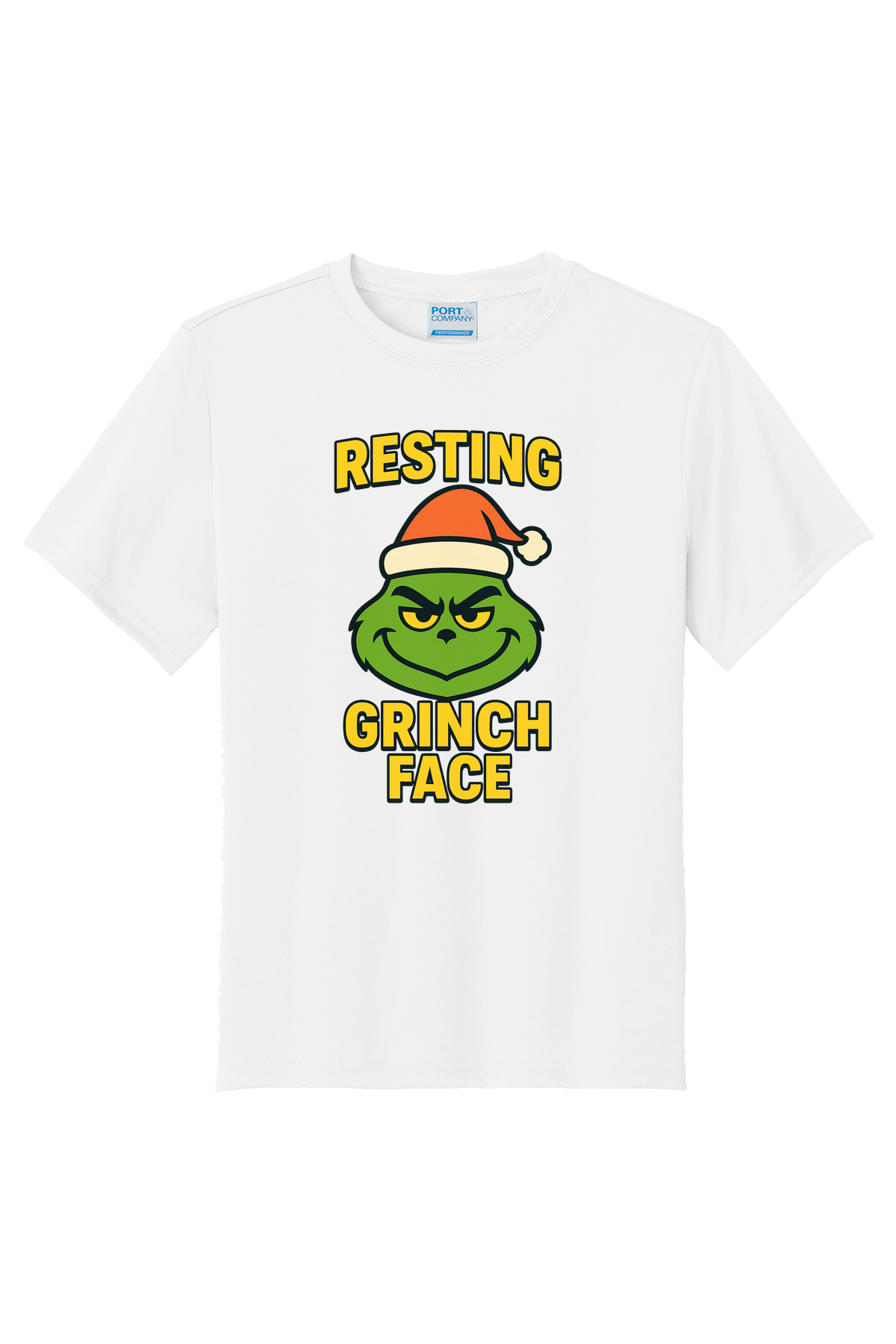 Resting Grinch T-Shirt - white