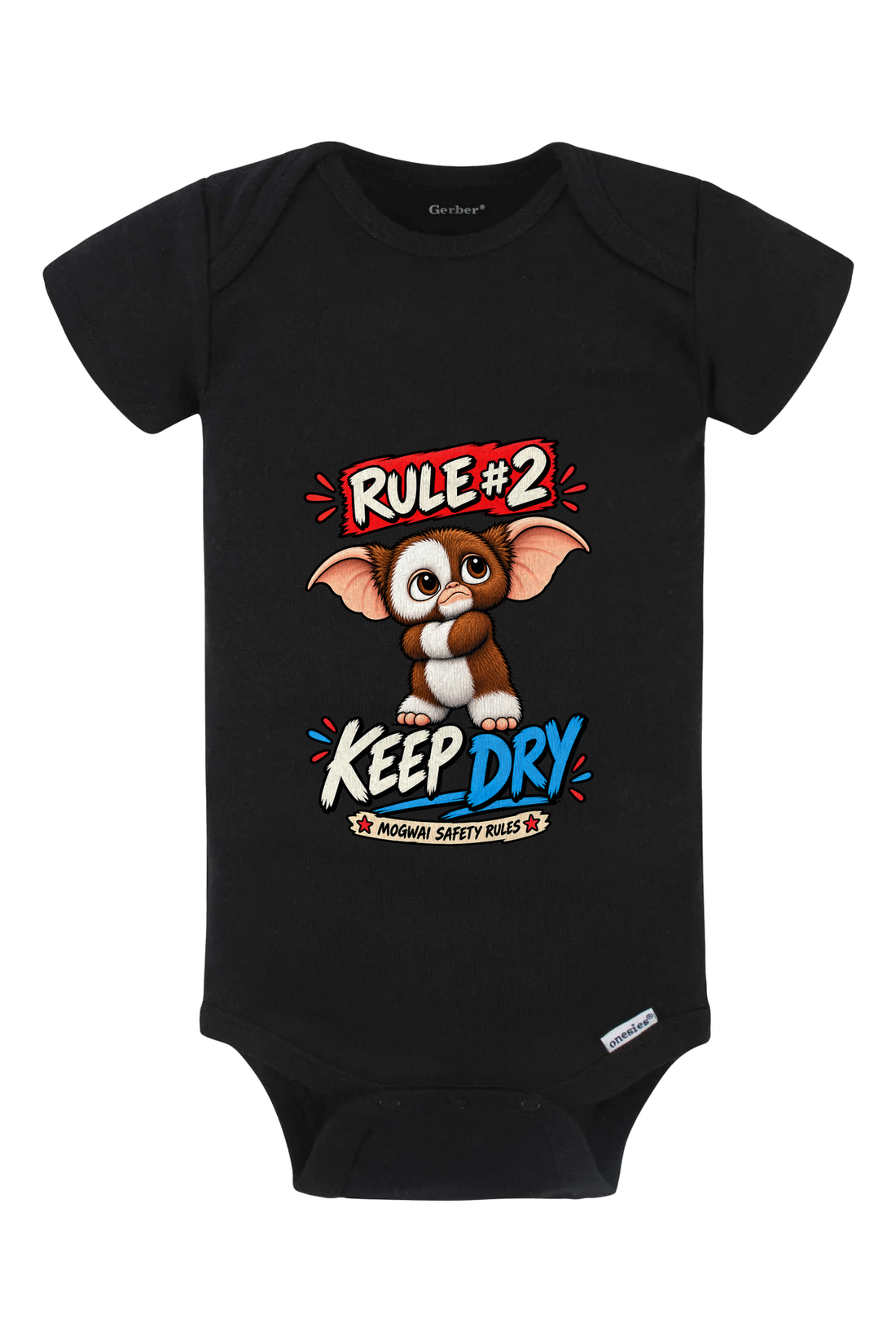 Rule2 Keep Dry Onesie - gray