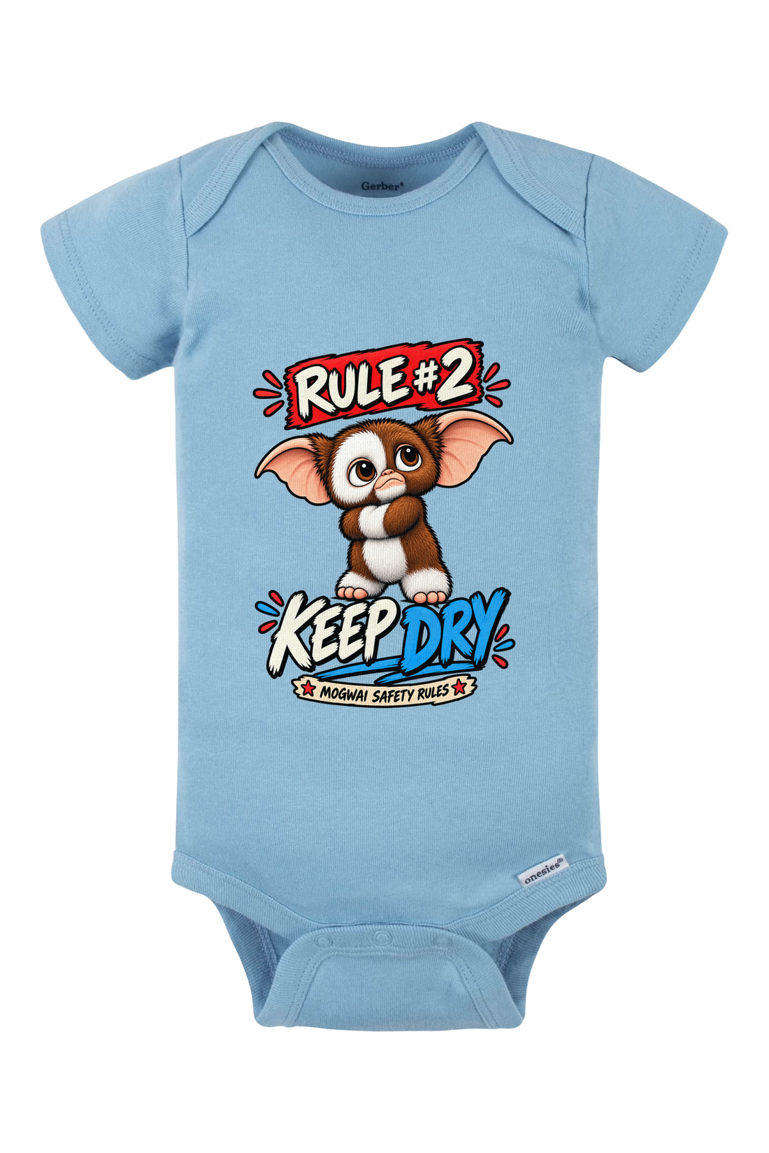 Rule2 Keep Dry Onesie - gray