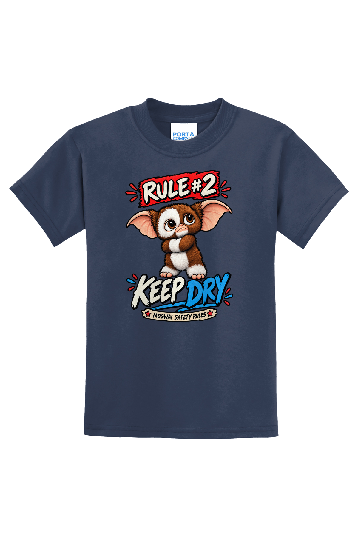 Rule2 Keep Dry T-Shirt - navy blue