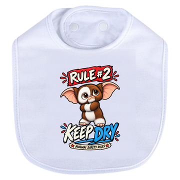 Rule2 Keep Dry Bib - white