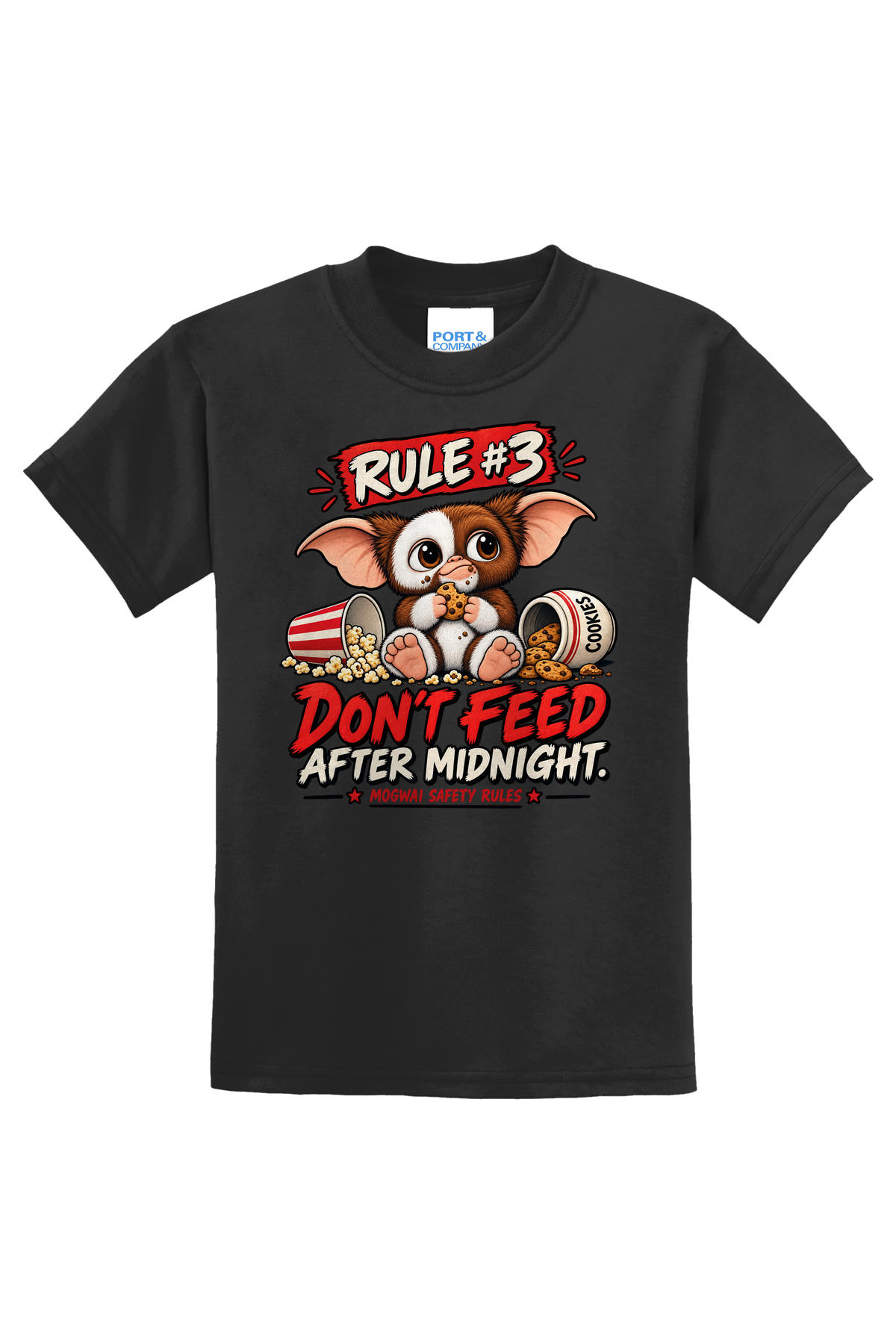 Rule3 Dont Feed T-Shirt - black