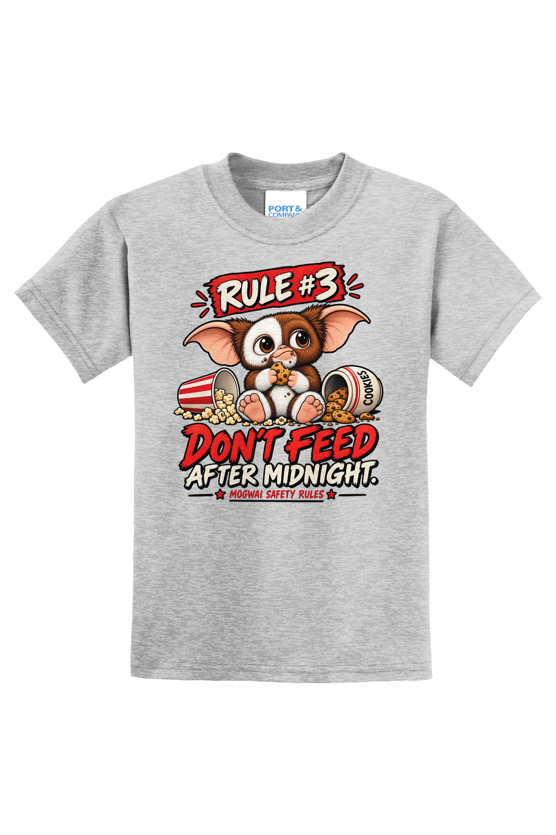 Rule3 Dont Feed T-Shirt - gray