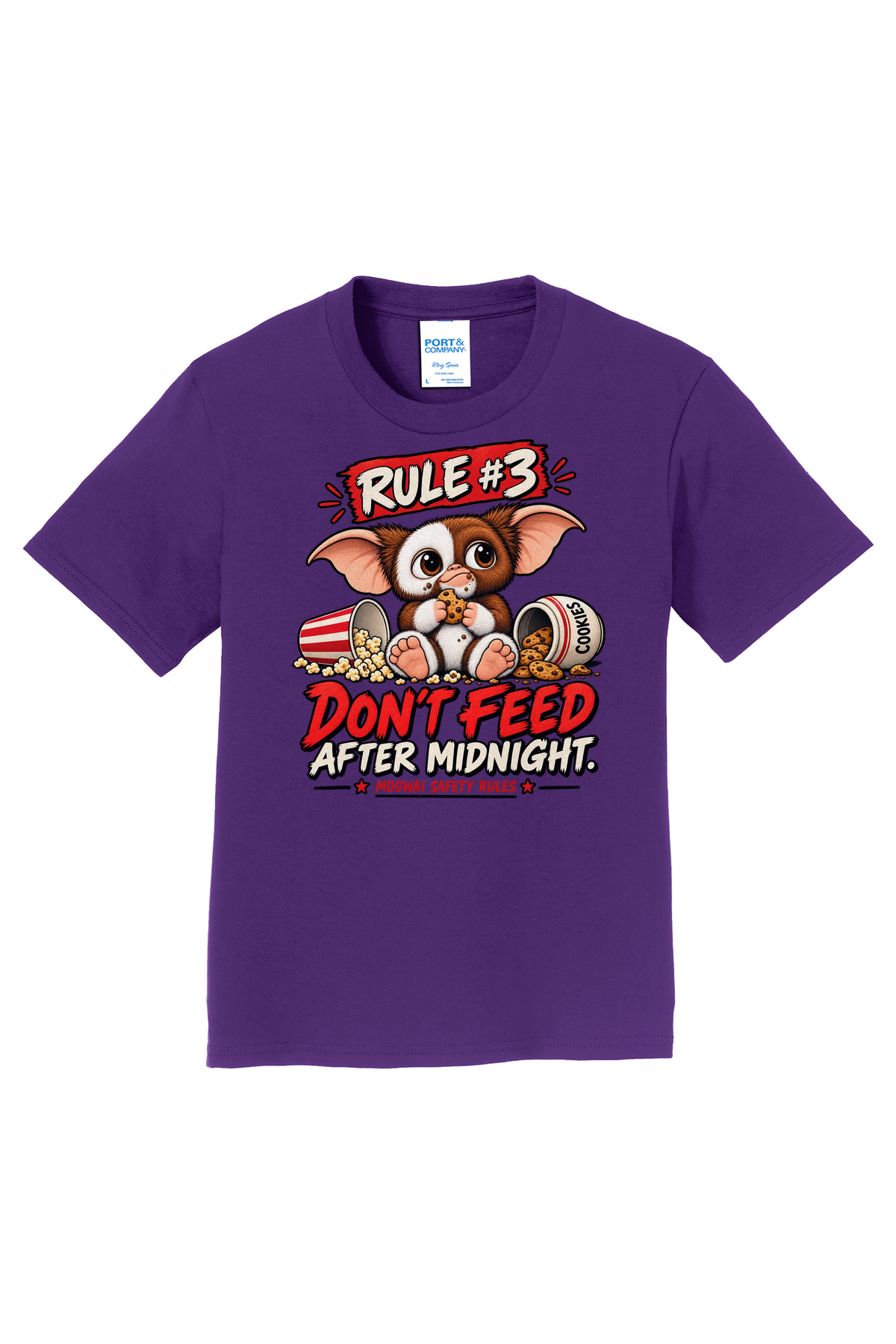 Rule3 Dont Feed T-Shirt - purple
