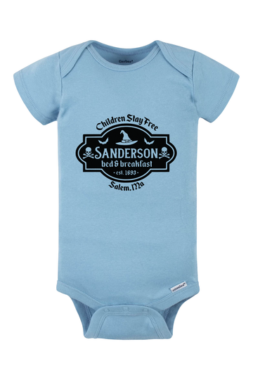 Sanderson B&B Onesie - light blue