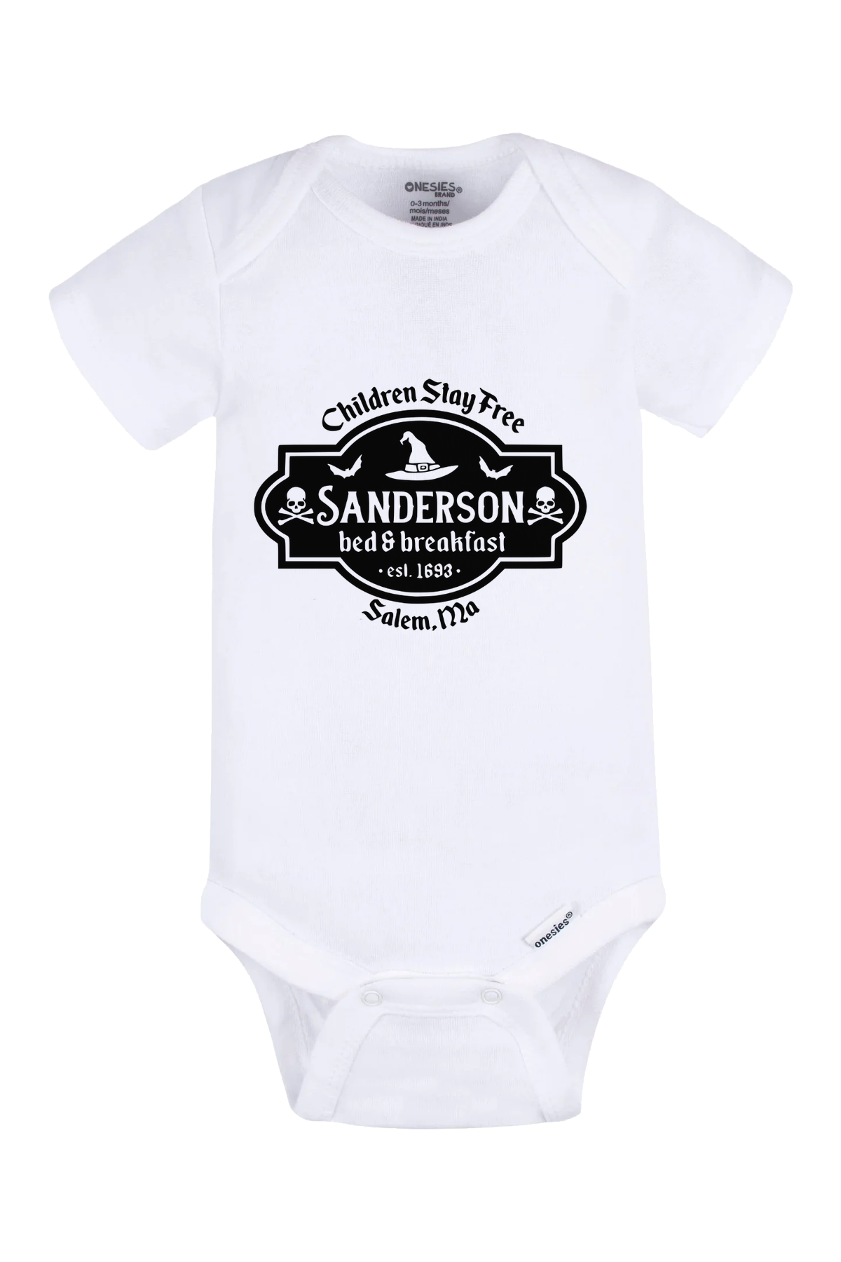 Sanderson B&B Onesie - white