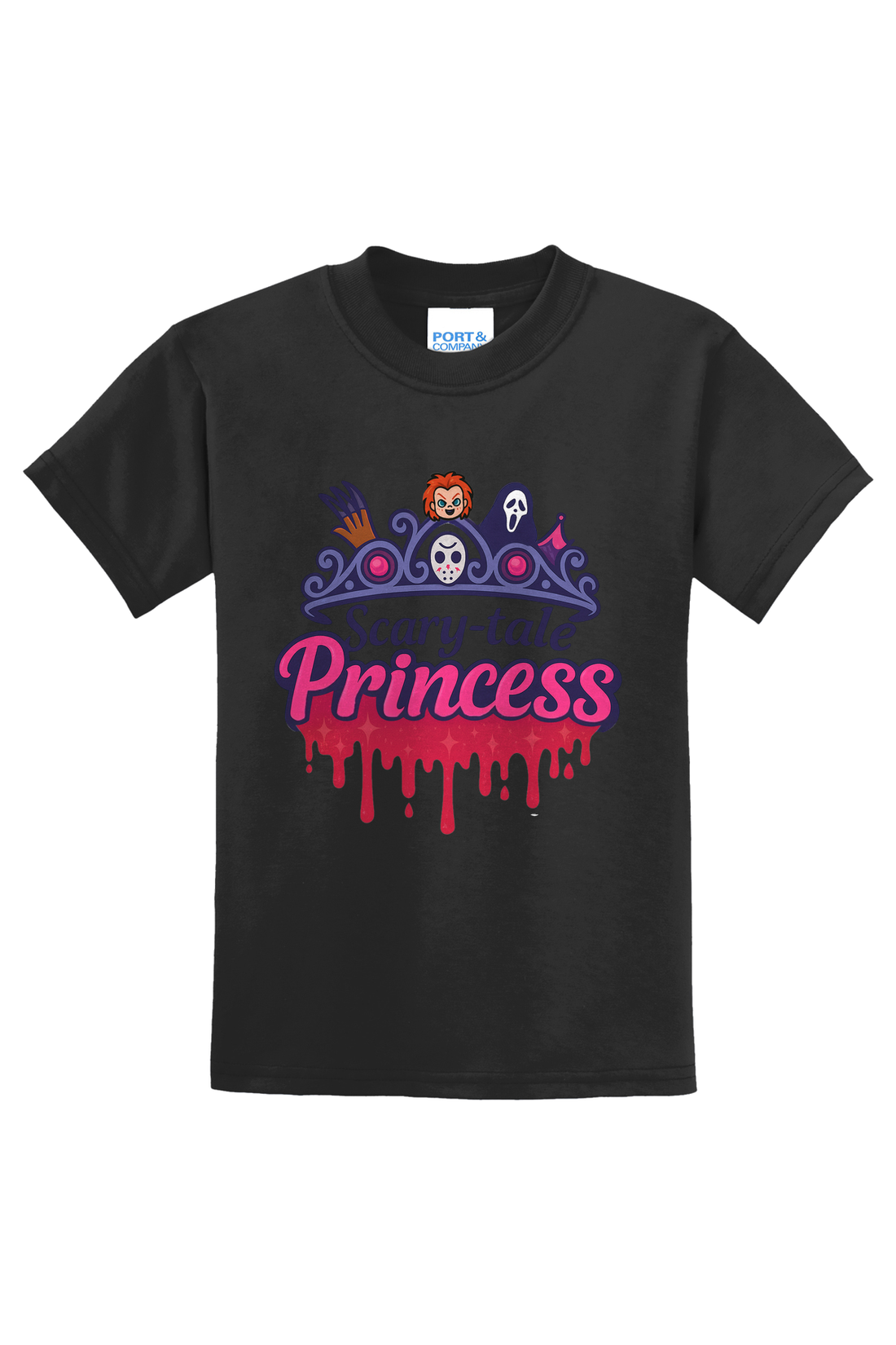Scarytale Princess T-Shirt - gray