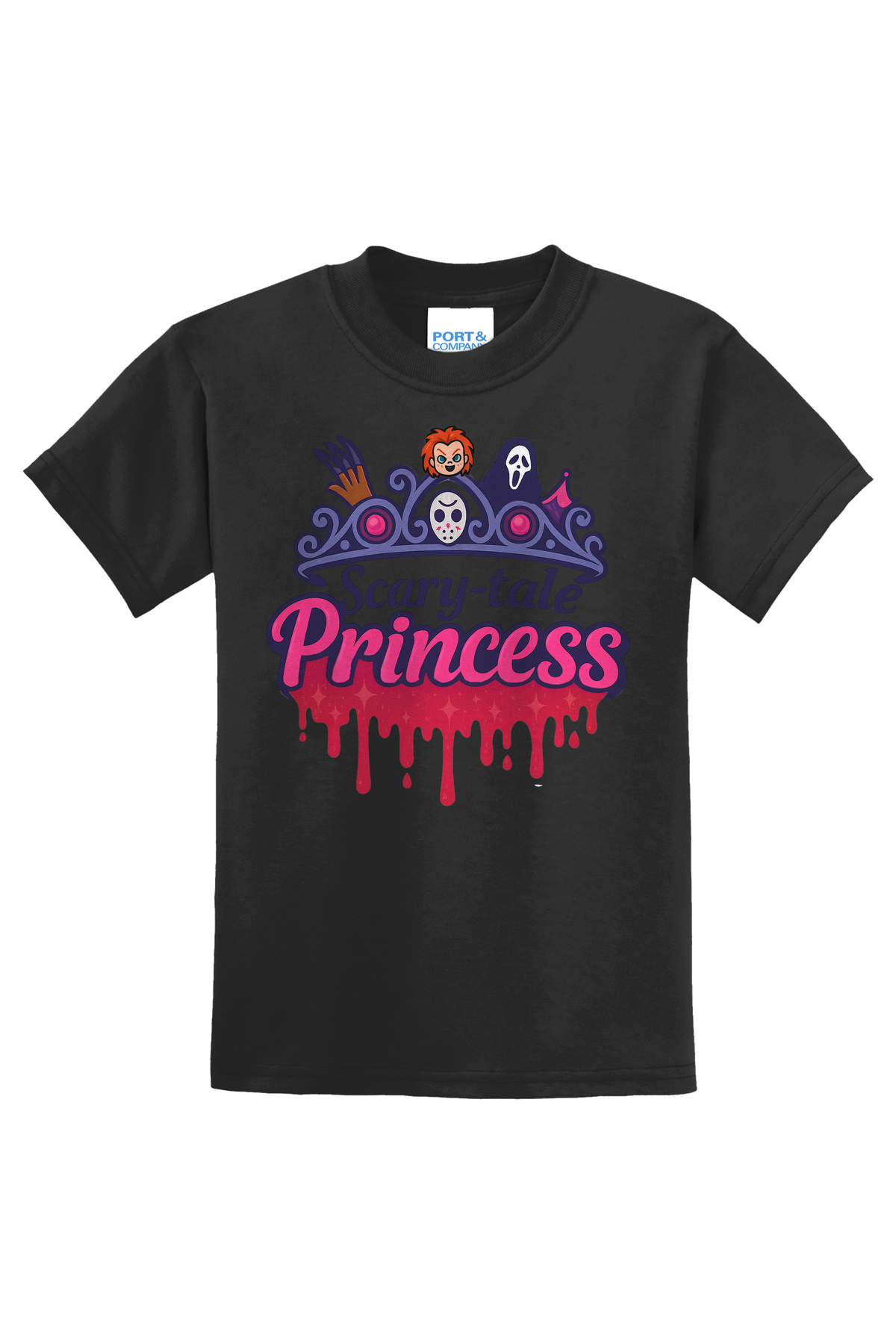 Scarytale Princess T-Shirt - black