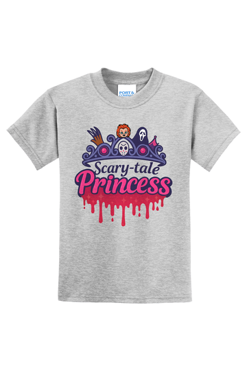 Scarytale Princess T-Shirt - gray