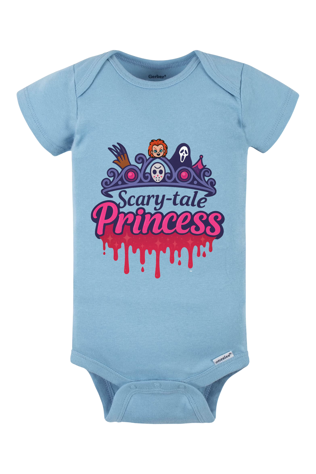 Scarytale Princess Onesie - light blue