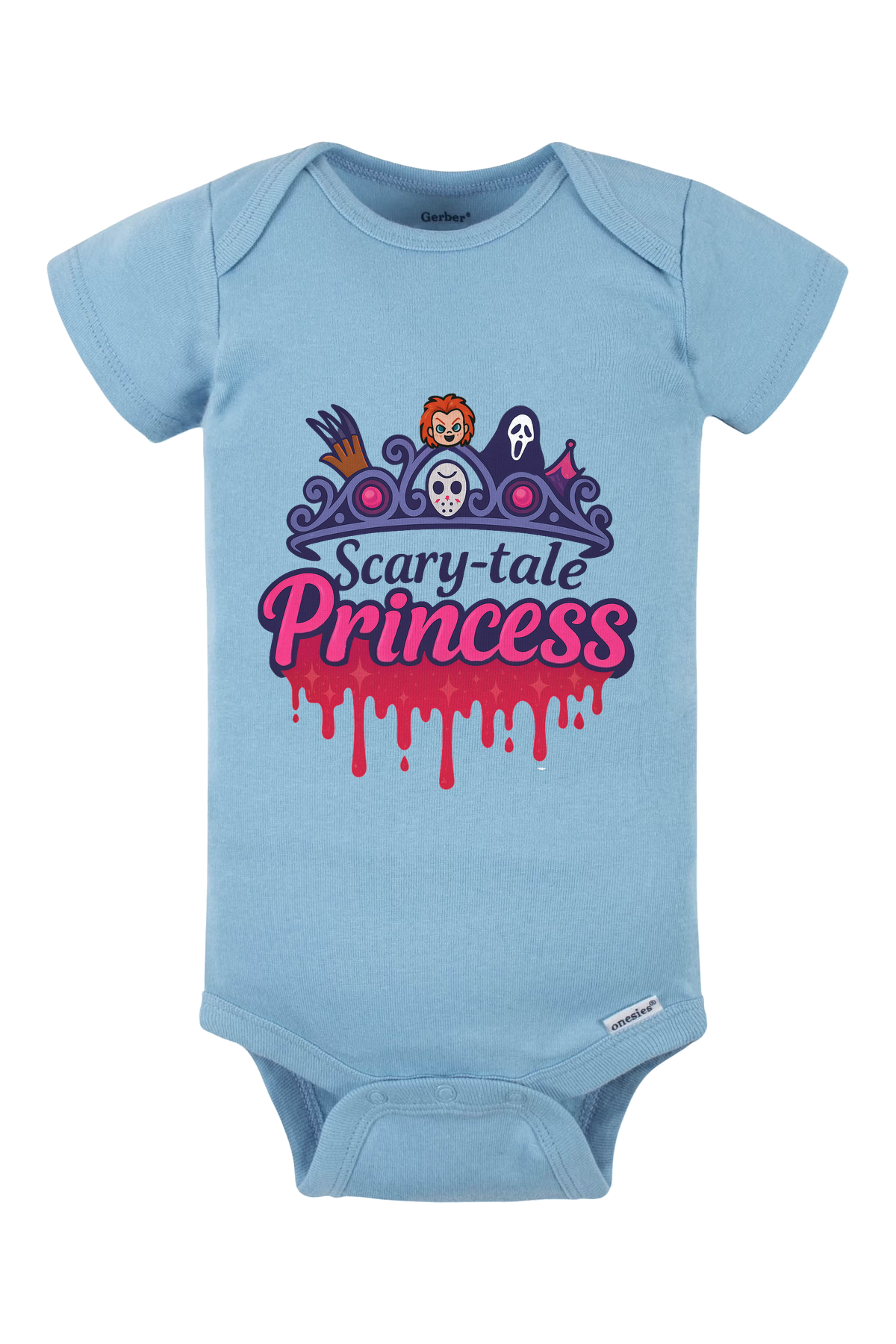 Scarytale Princess Onesie - light blue