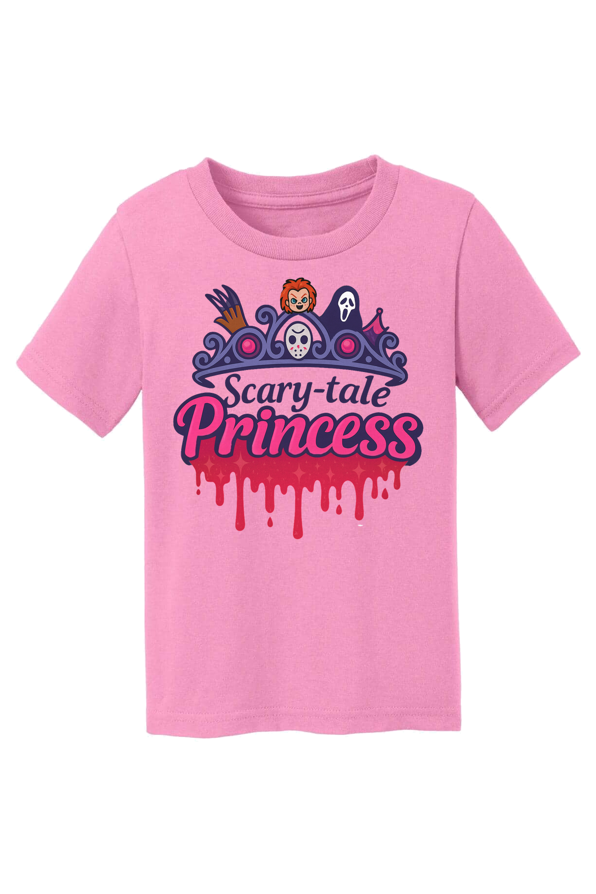 Scarytale Princess T-Shirt - pink