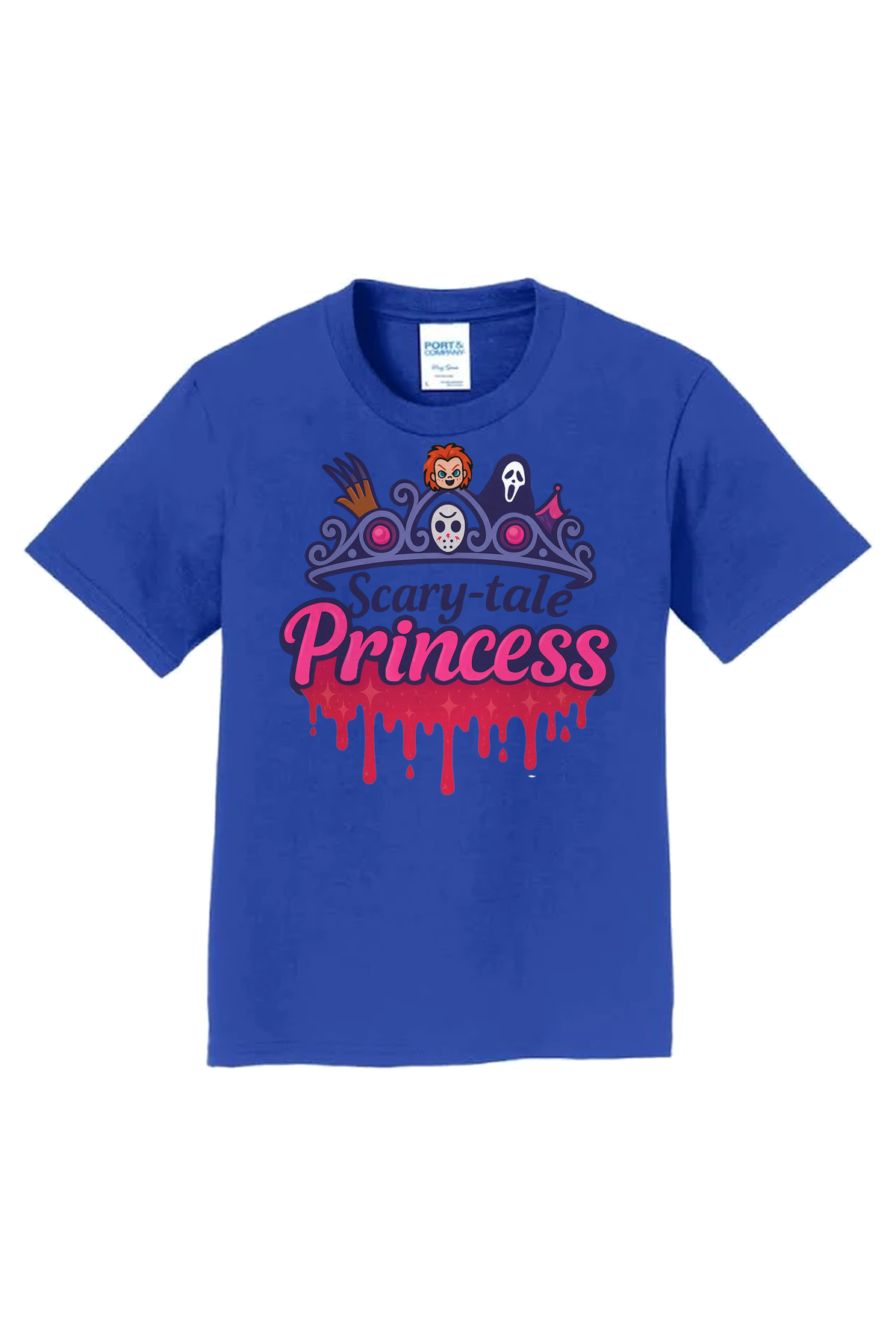 Scarytale Princess T-Shirt - royal blue