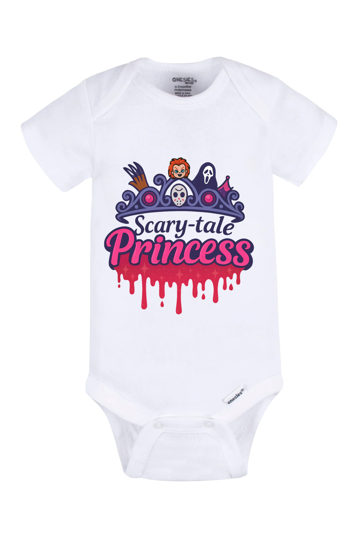 Scarytale Princess Onesie - white