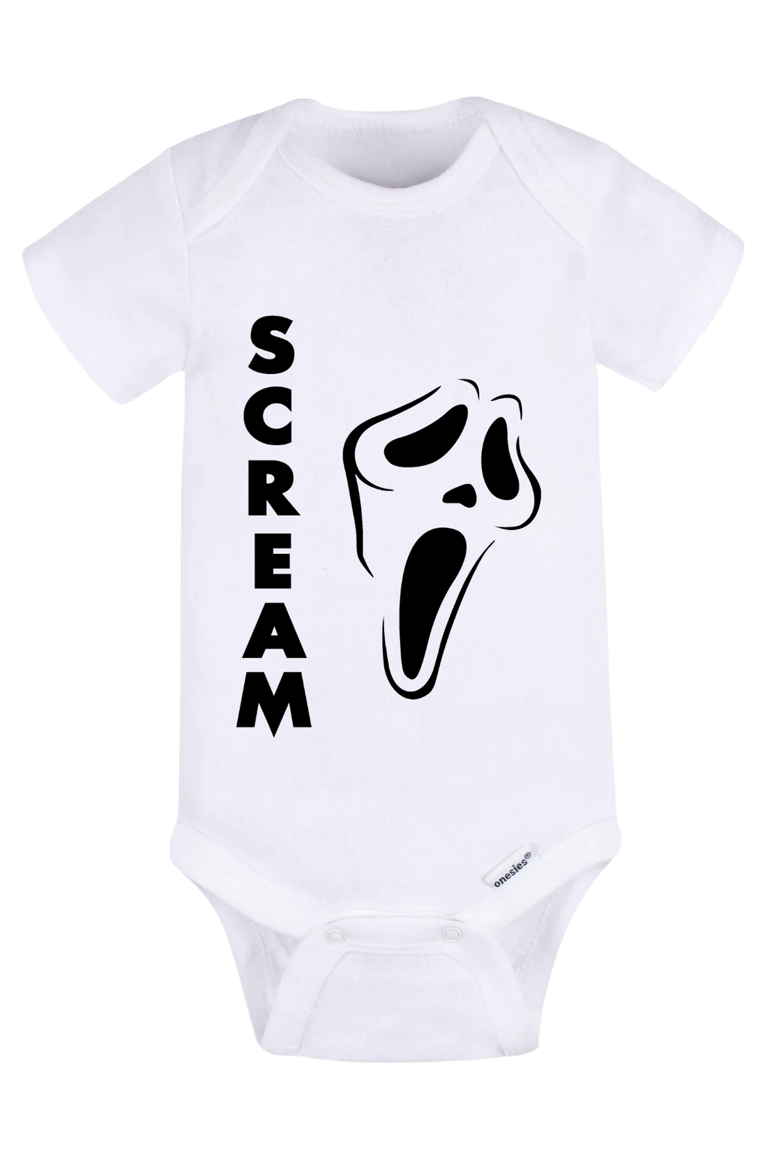 Scream Vertical Onesie