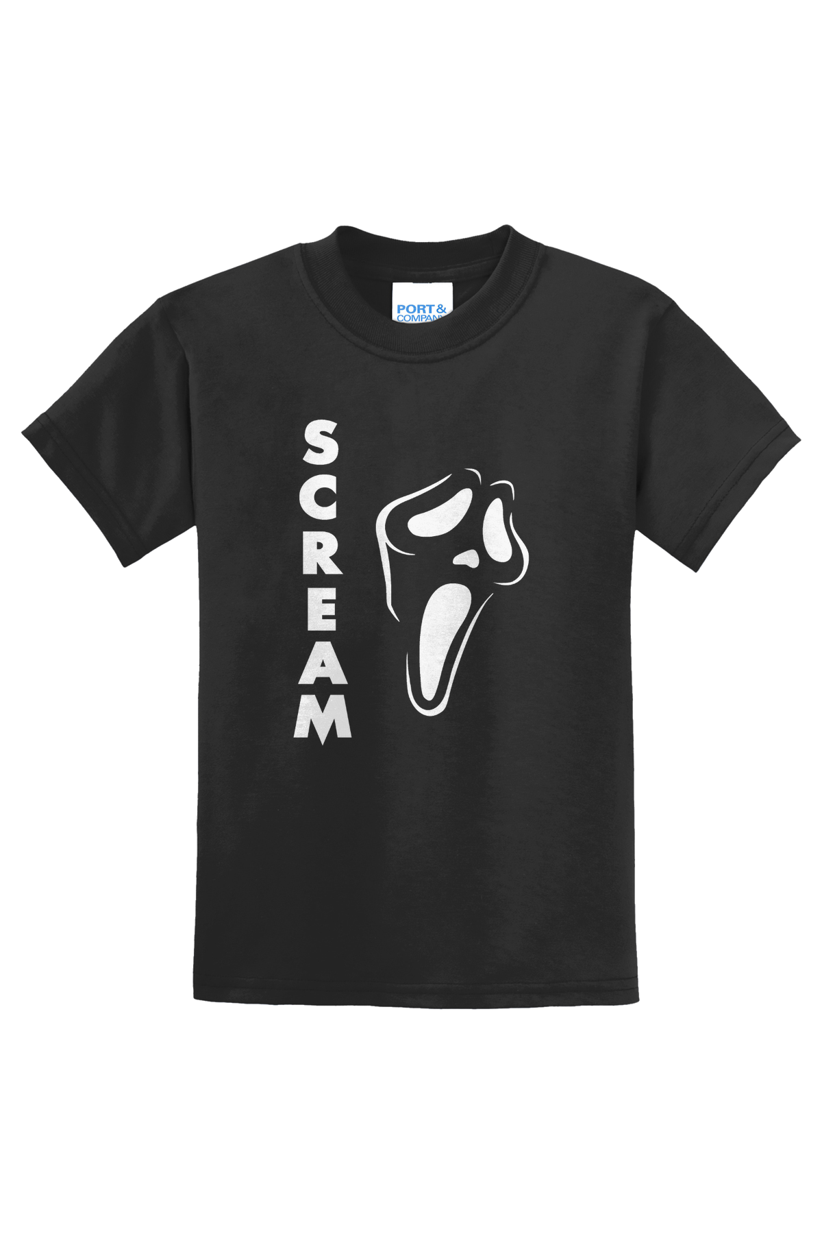 Scream Vertical T-Shirt - black