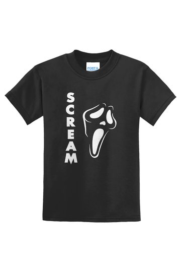 Scream Vertical T-Shirt - black