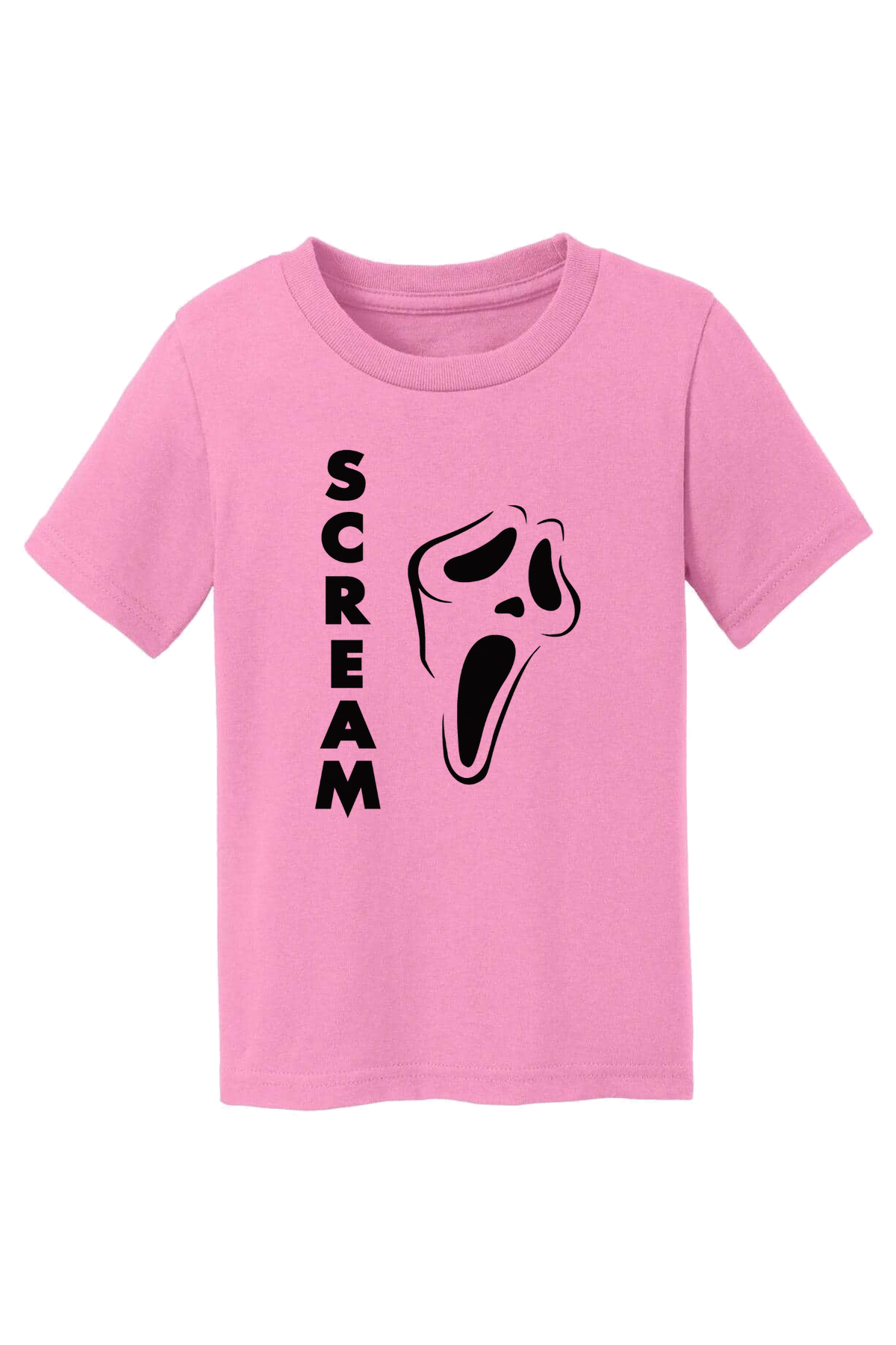 Scream Vertical T-Shirt - pink