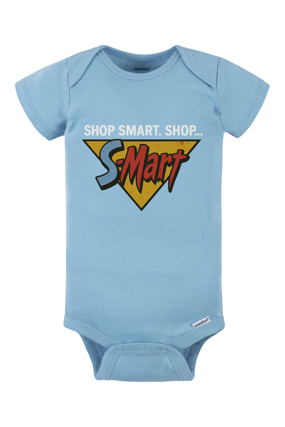 Shop Smart Onesie - light blue