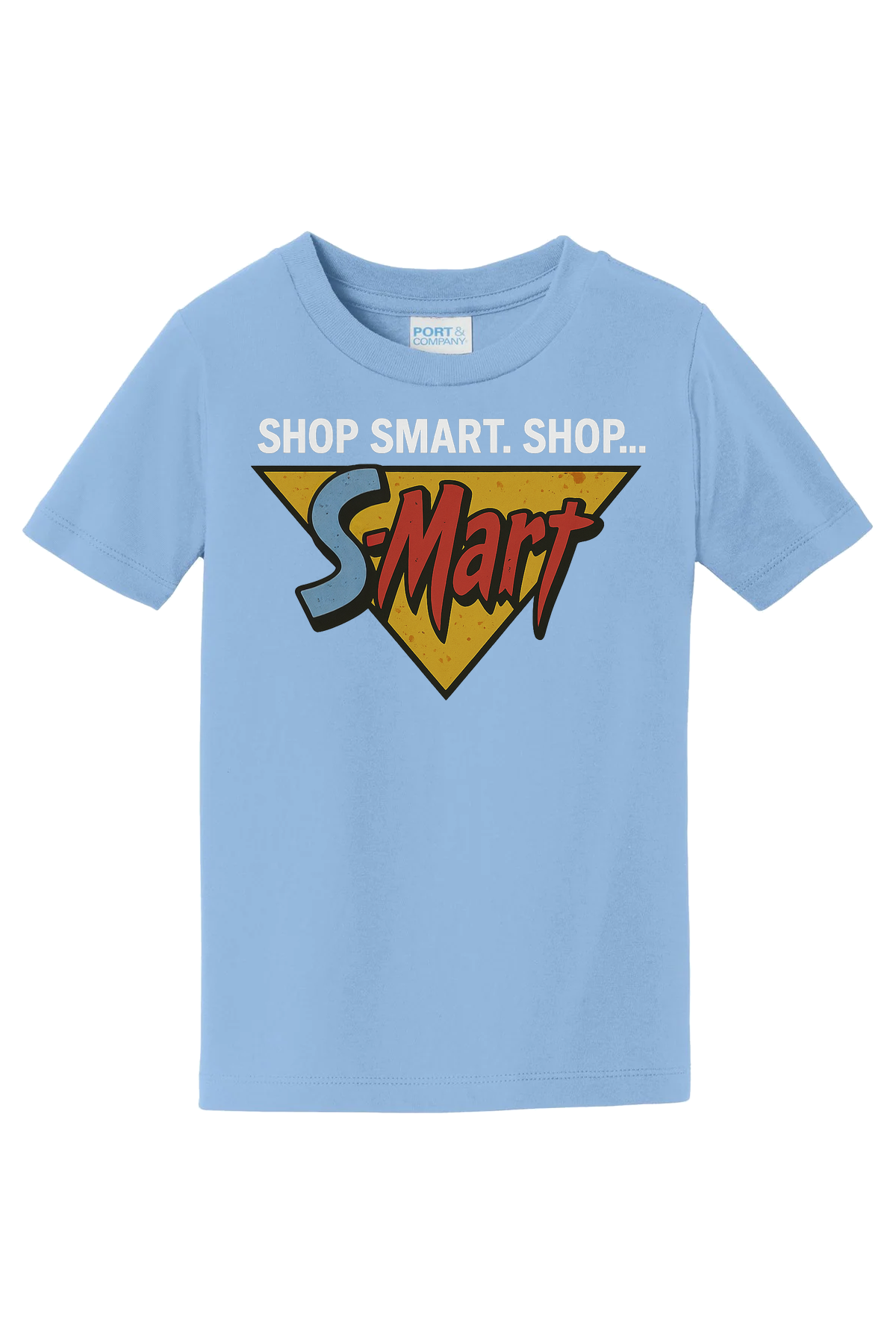Shop Smart T-Shirt - light blue