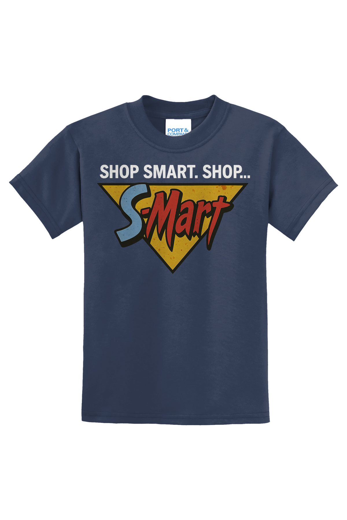 Shop Smart T-Shirt - navy blue